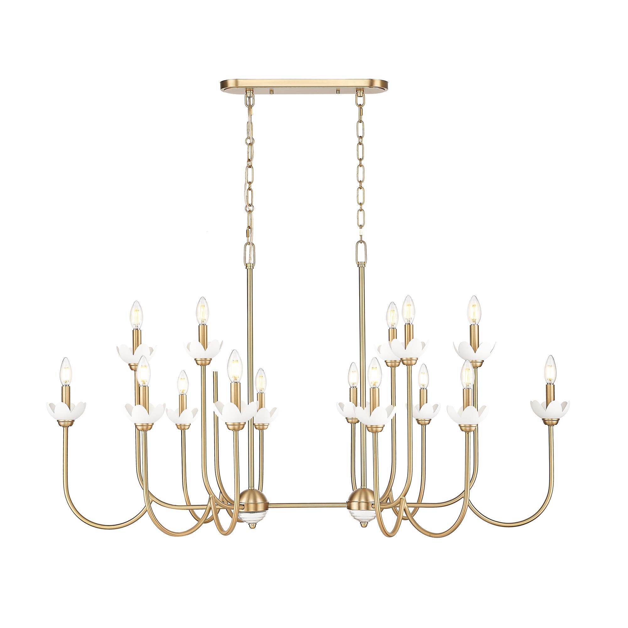 Shown in Modern Gold finish and Clear Ribbed glass and Clear Ribbed shade