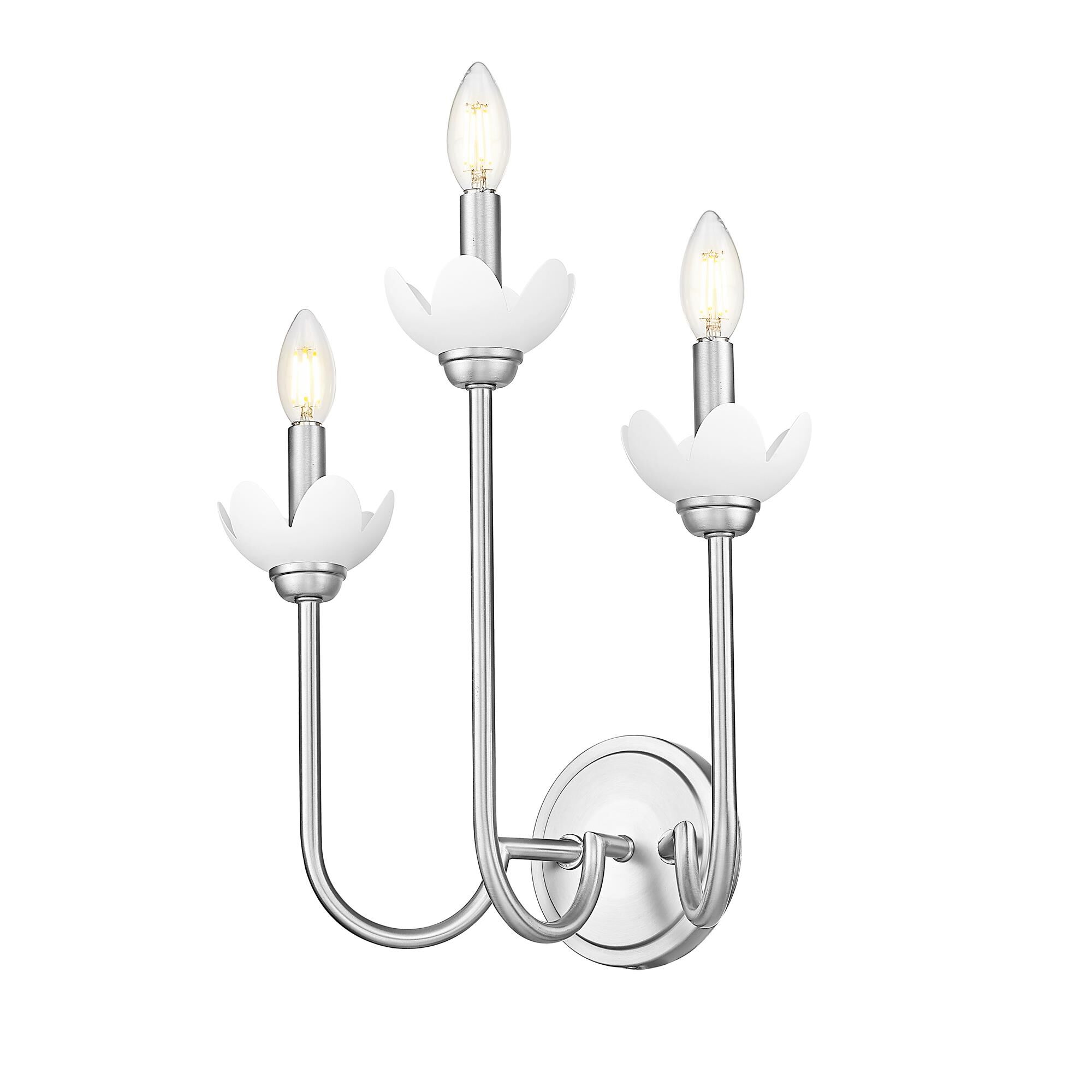 Shown in Brushed Nickel finish and Clear Ribbed glass and Clear Ribbed shade