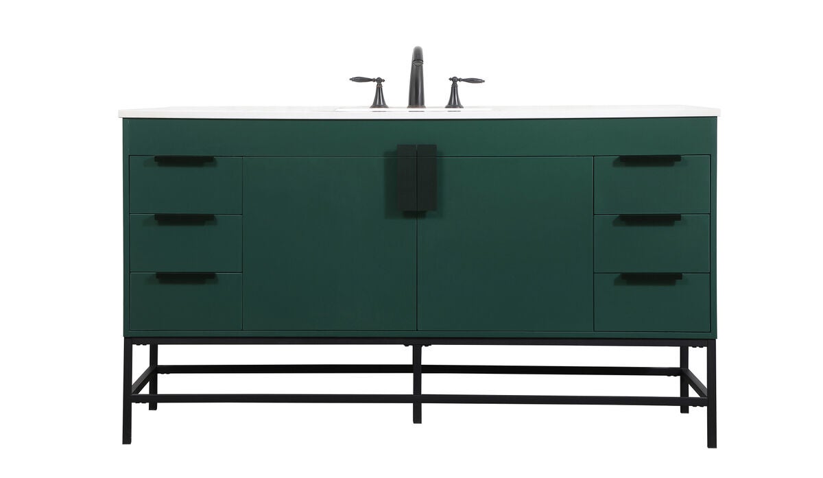 Shown in Green finish