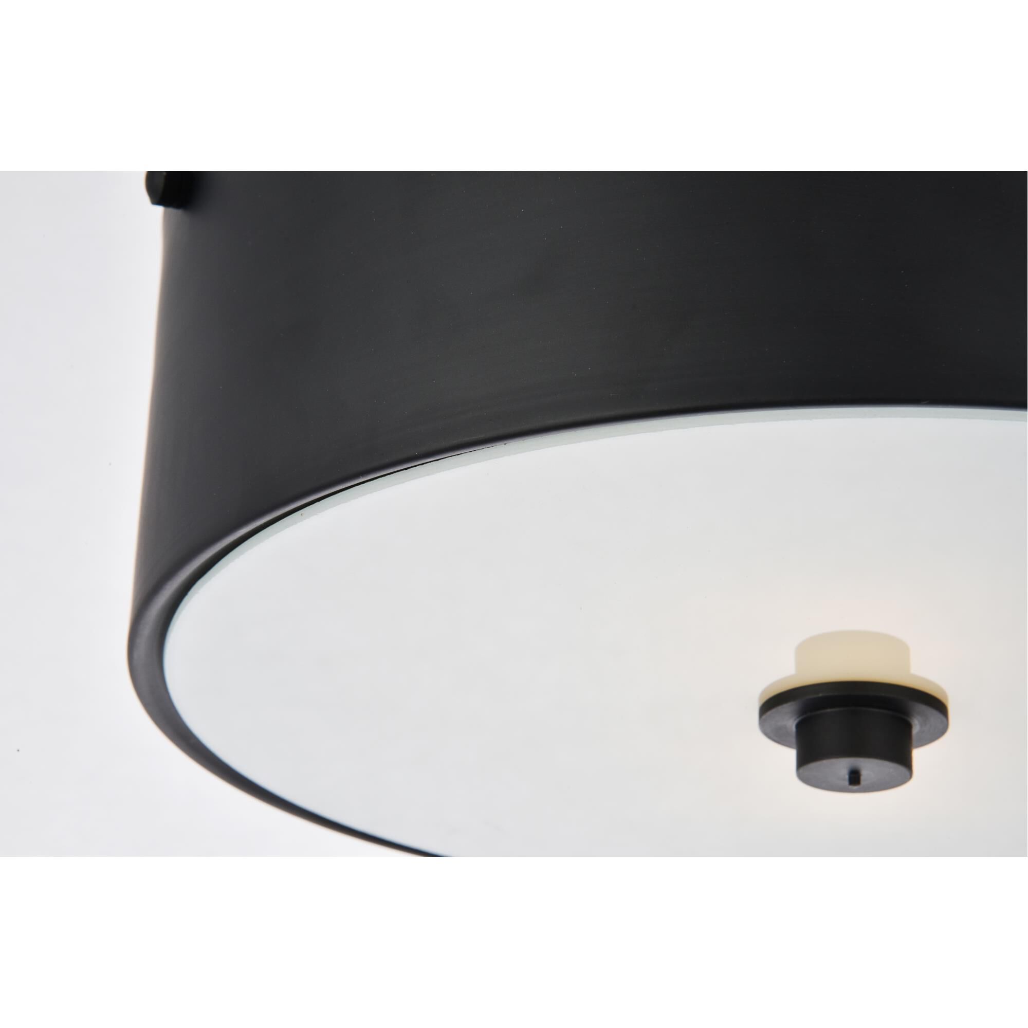 Hazen 12 Inch 2 Light Flush Mount by Elegant Lighting