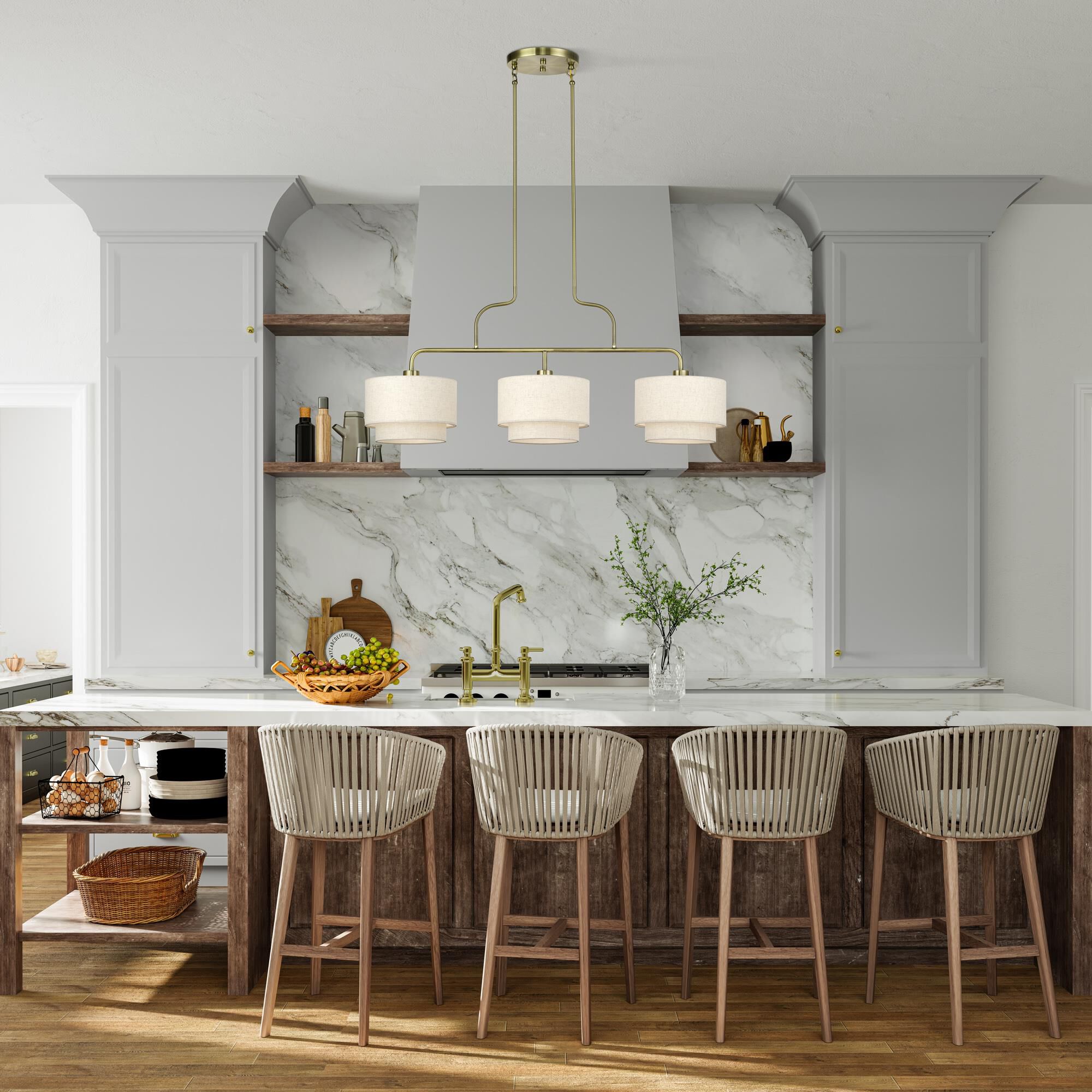 Manorwood 48 Inch Linear Suspension Light by Livex Lighting