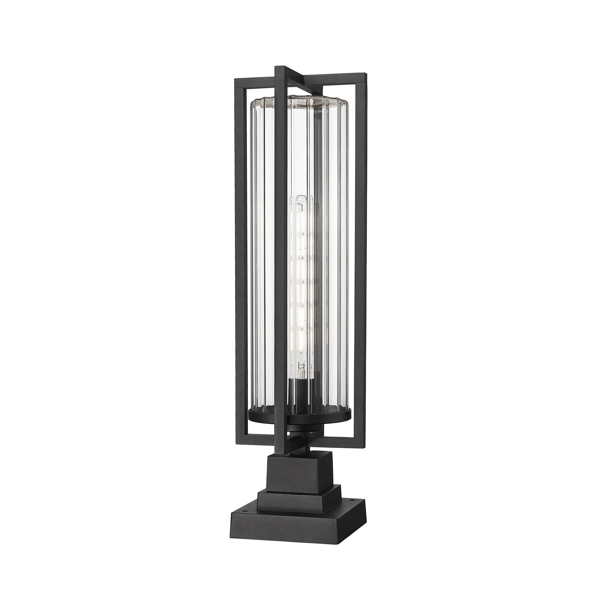 Aura 27 Inch Outdoor Pier Lamp by Z Lite