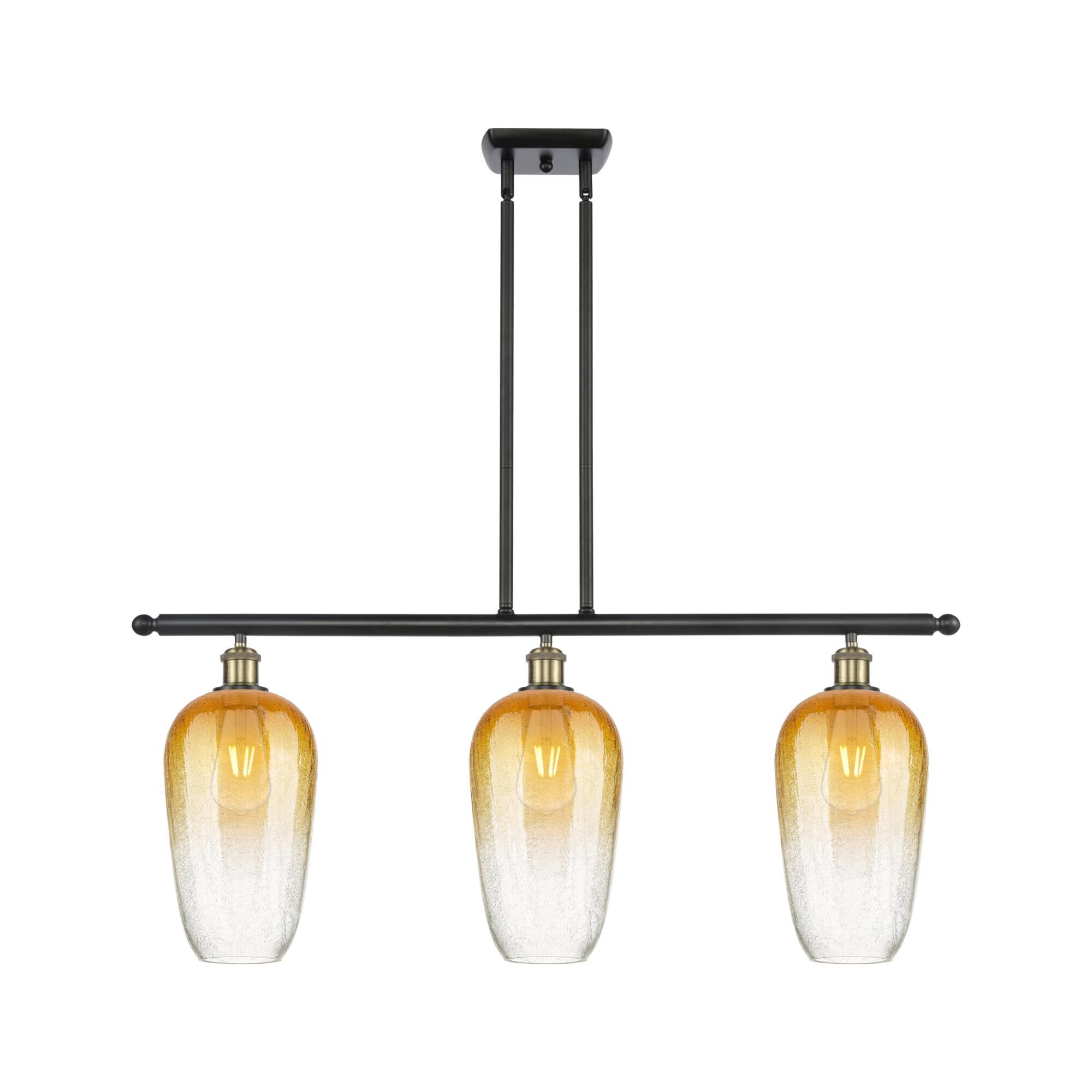 Bruno Marashlian Brookhaven Flute 36 Inch Linear Suspension Light by Innovations Lighting