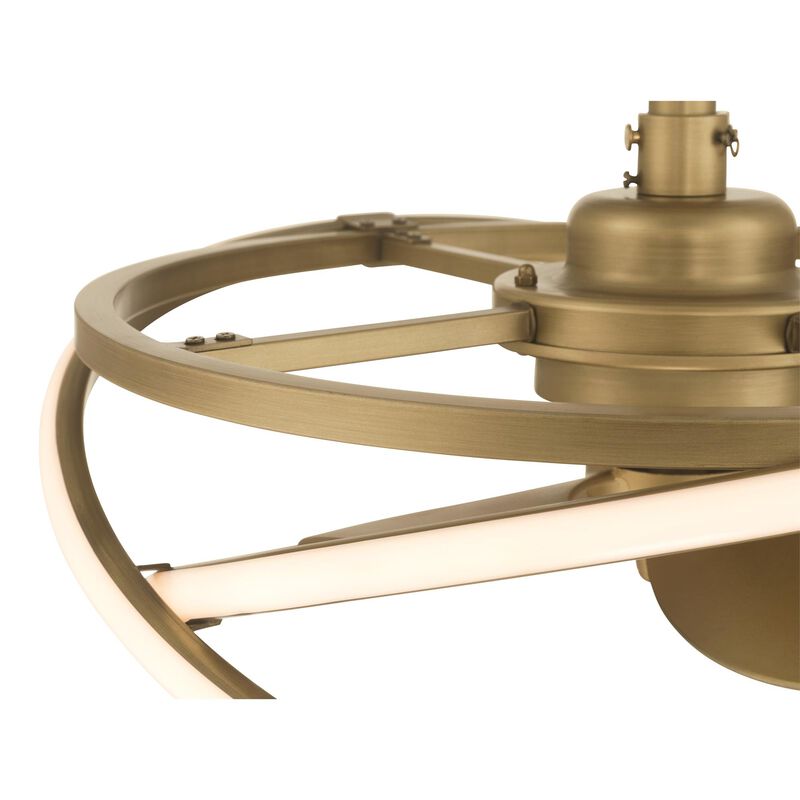 Cirro 20 Inch Chandelier Ceiling Fan with Light Kit by Hunter Fan