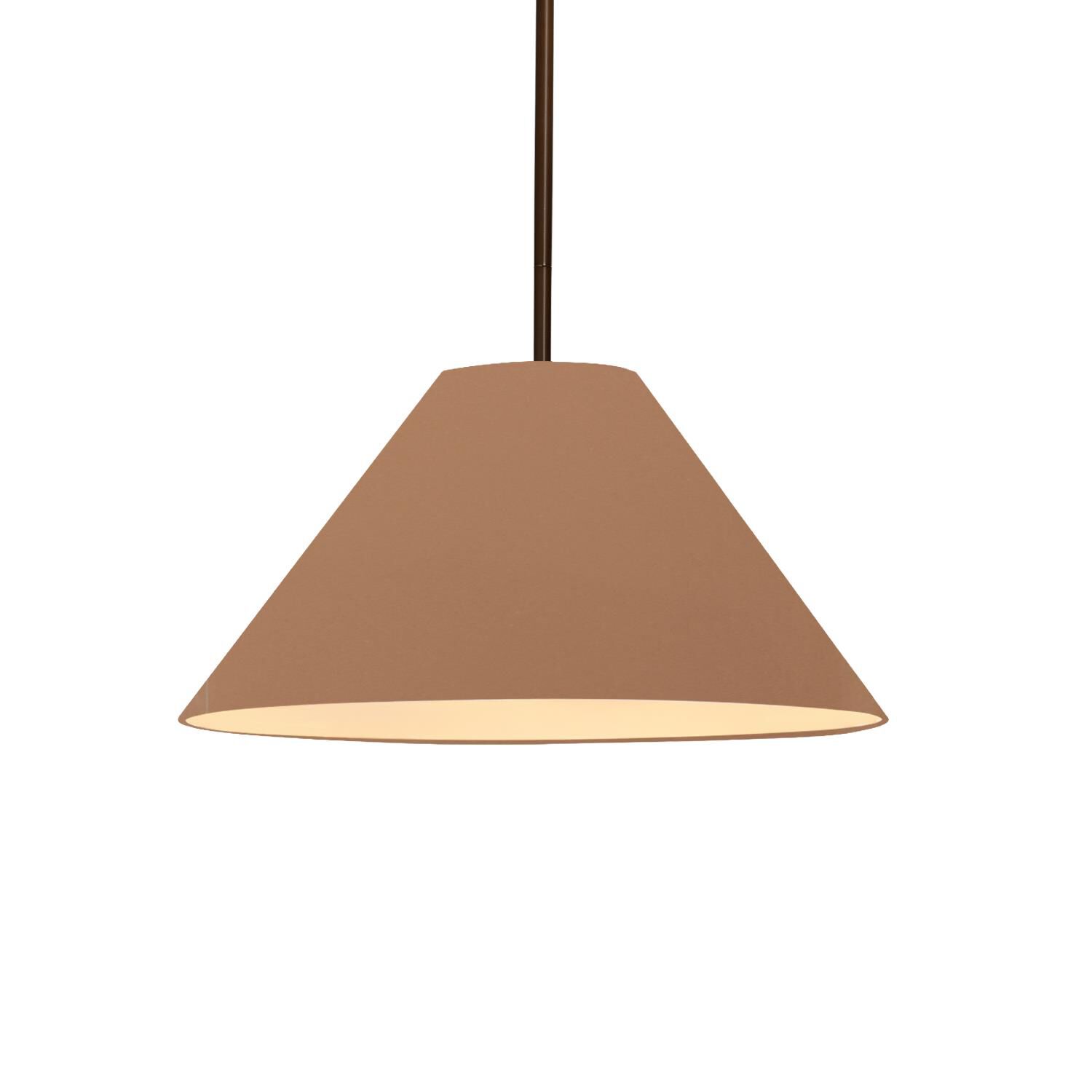 Shown in Dark Bronze finish and Adobe shade