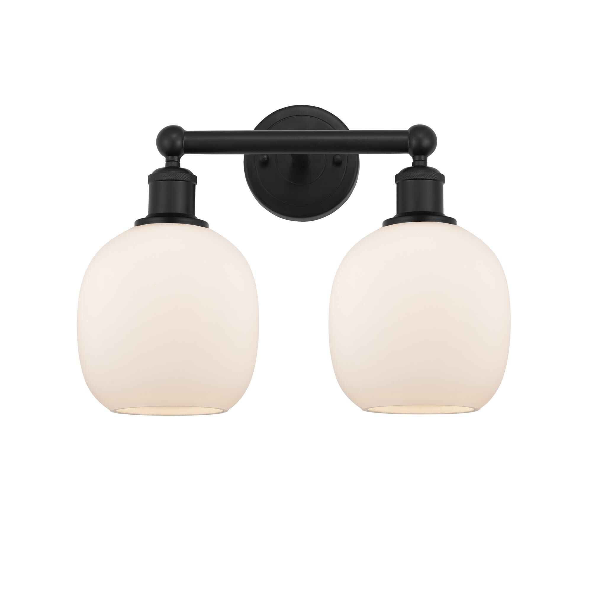 Shown in Matte Black, Matte White finish and Matte White glass and Matte White Glass shade