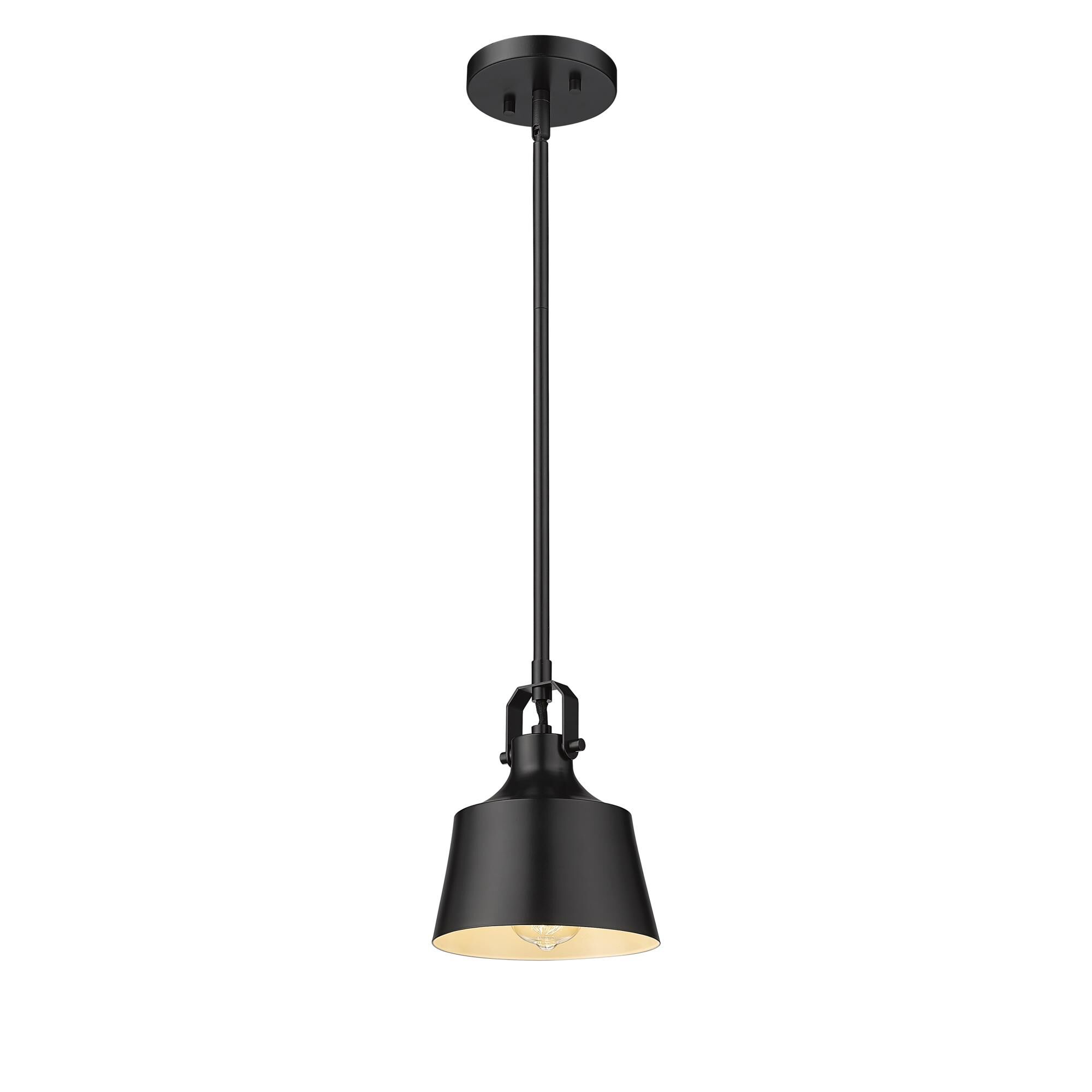 Shown in Matte Black finish and Matte Black Appalachian shade