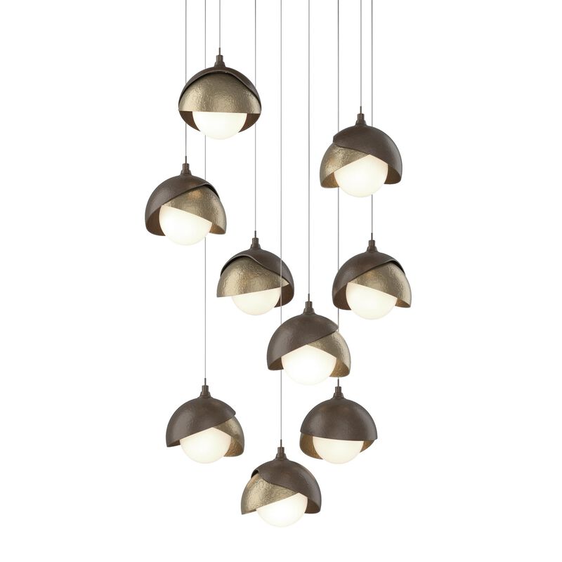 Brooklyn 20 Inch Multi Light Pendant by Hubbardton Forge