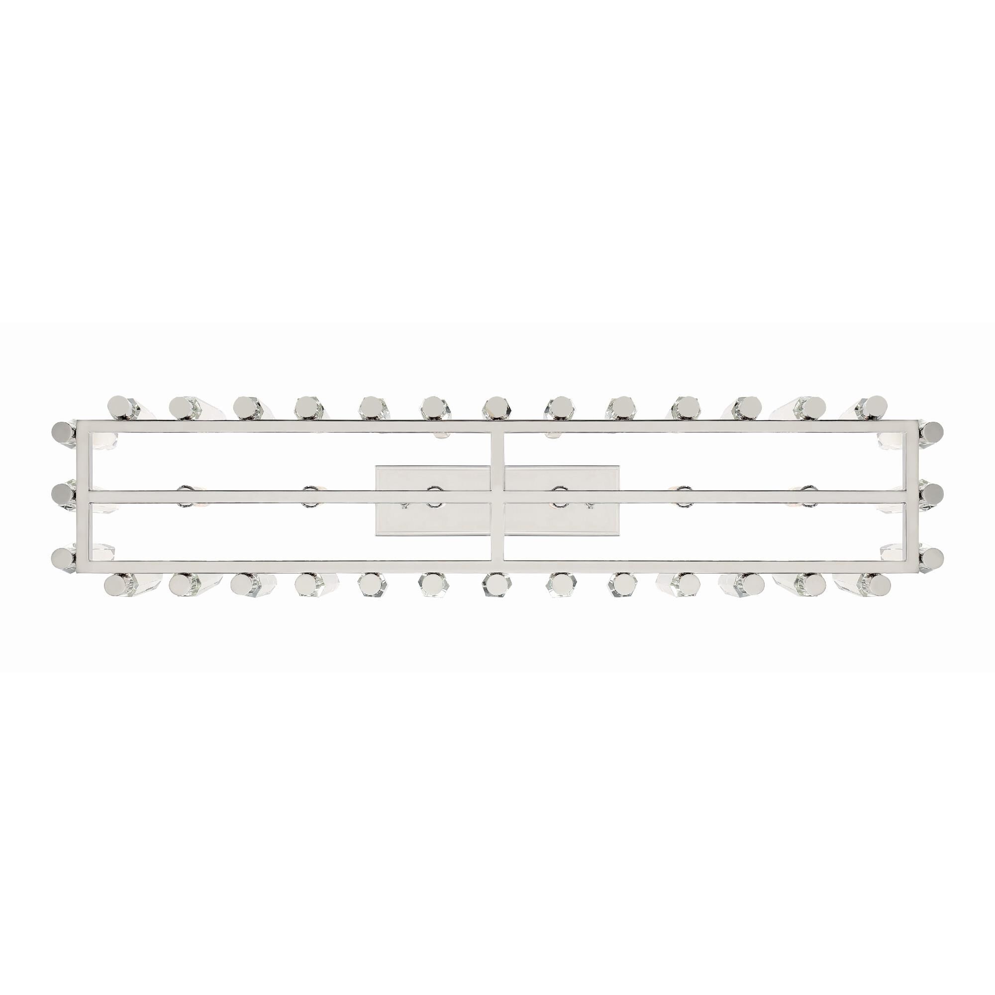 Watson 42 Inch 6 Light Linear Suspension Light by Crystorama