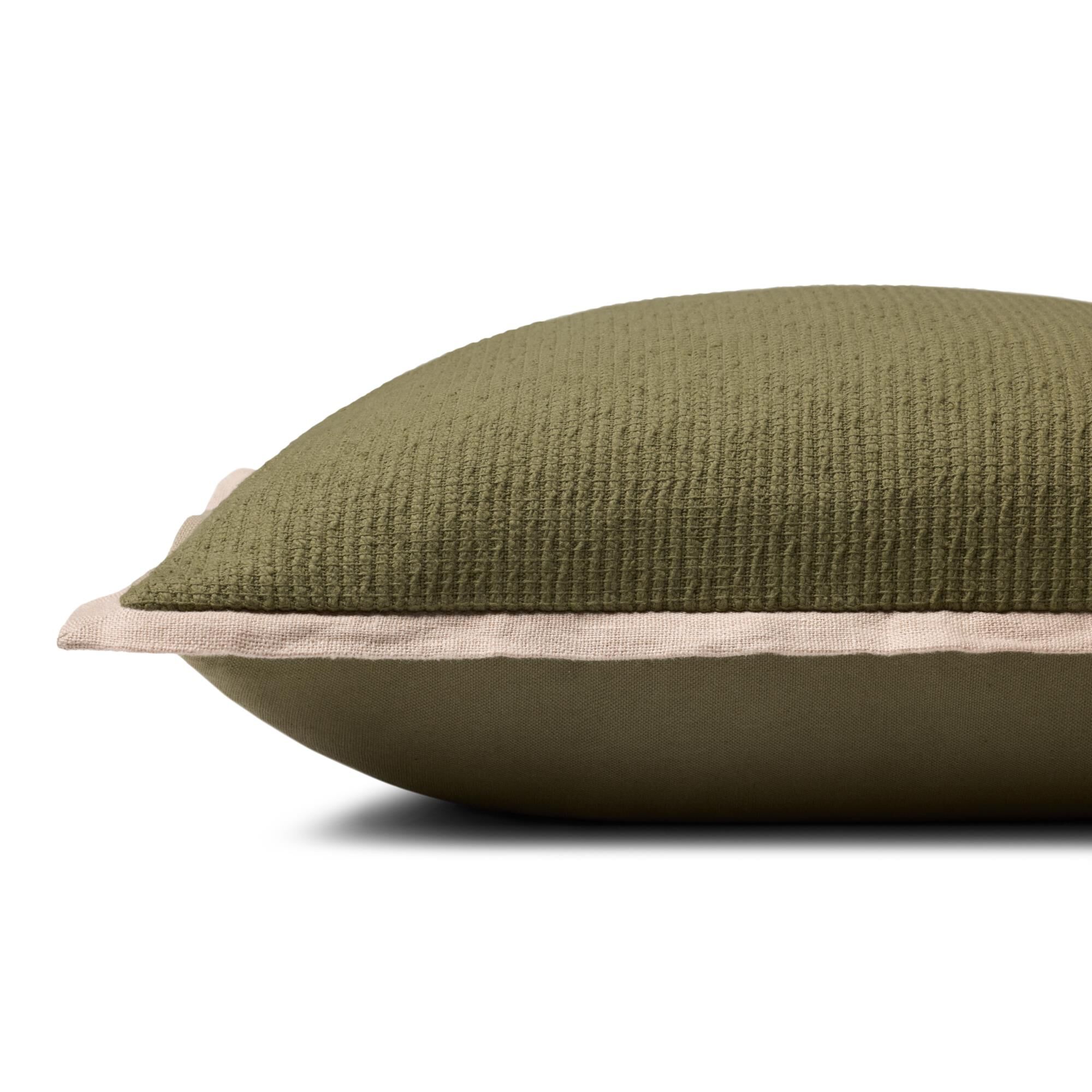 Shown in Green finish and Cover Only - Pillow Sold Separately accent