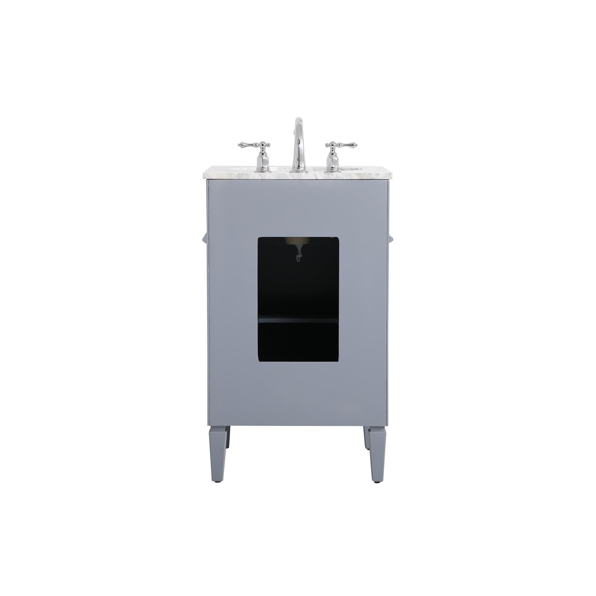 Shown in Grey finish