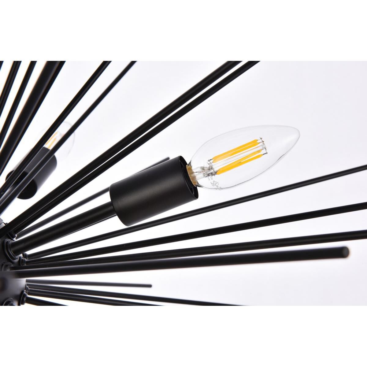 Shown in Black finish