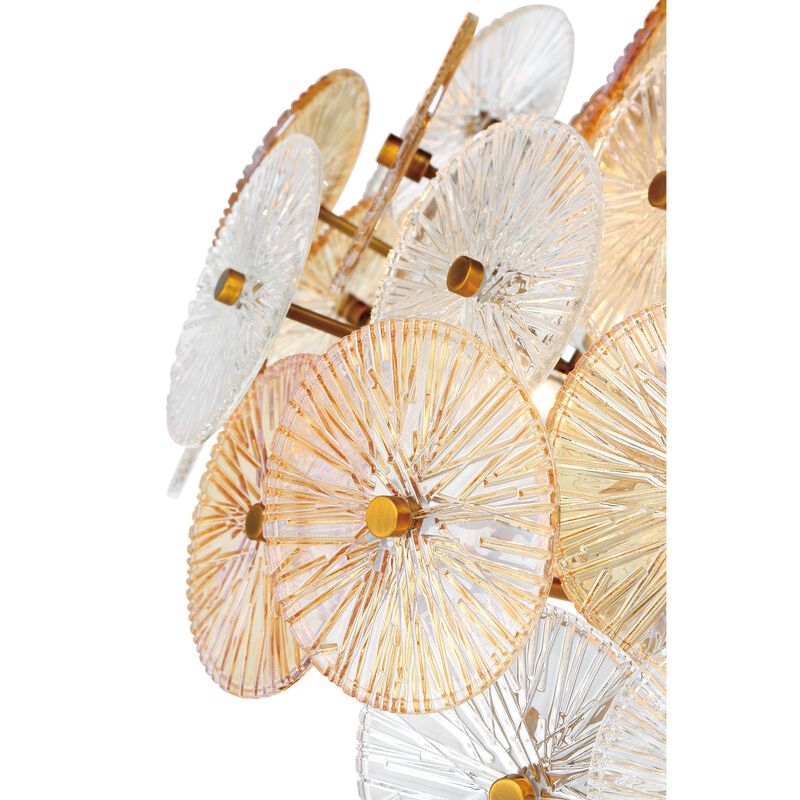 Sue-Anne Medium Chandelier by Eurofase Lighting