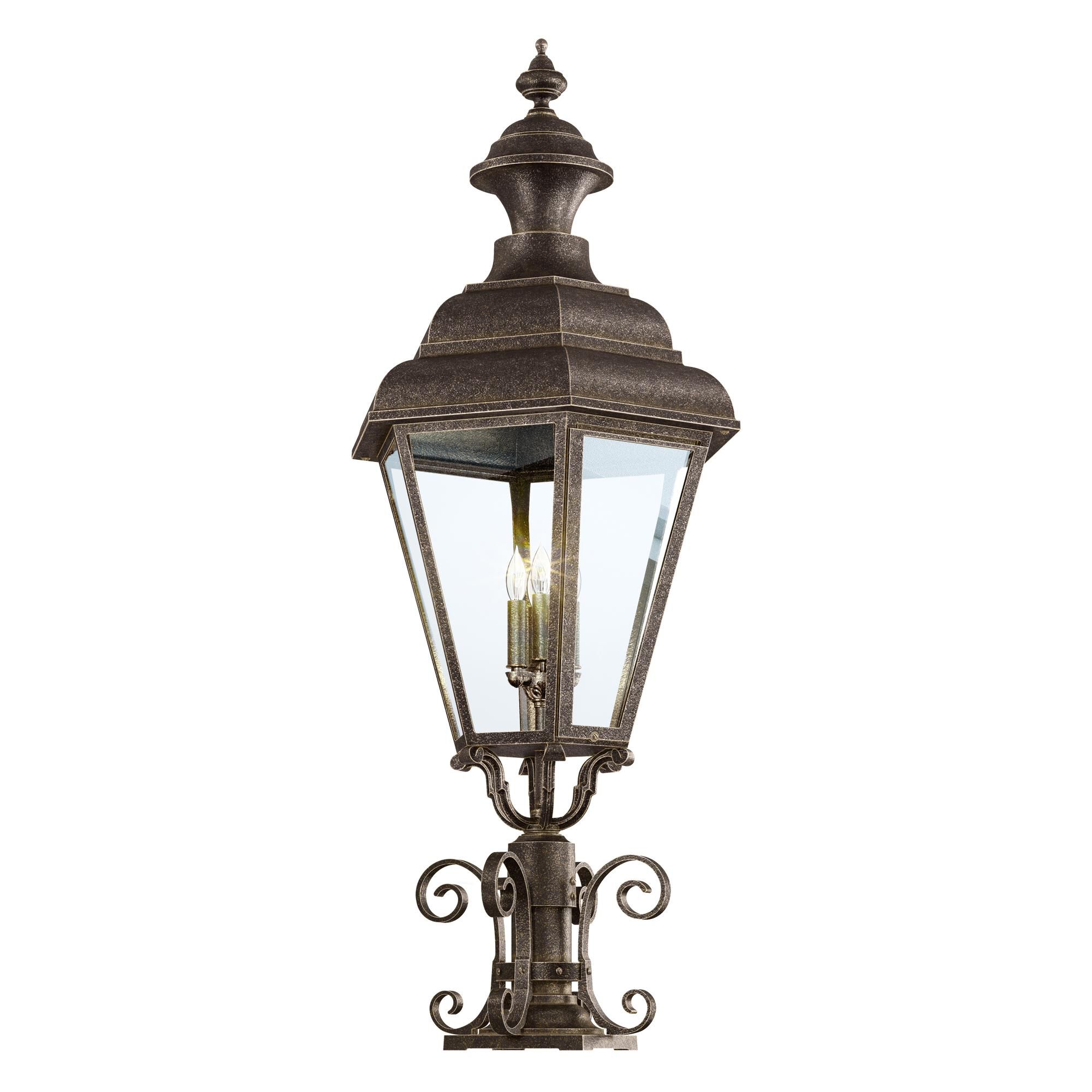 Shown in Antique Brass finish and Ca glass