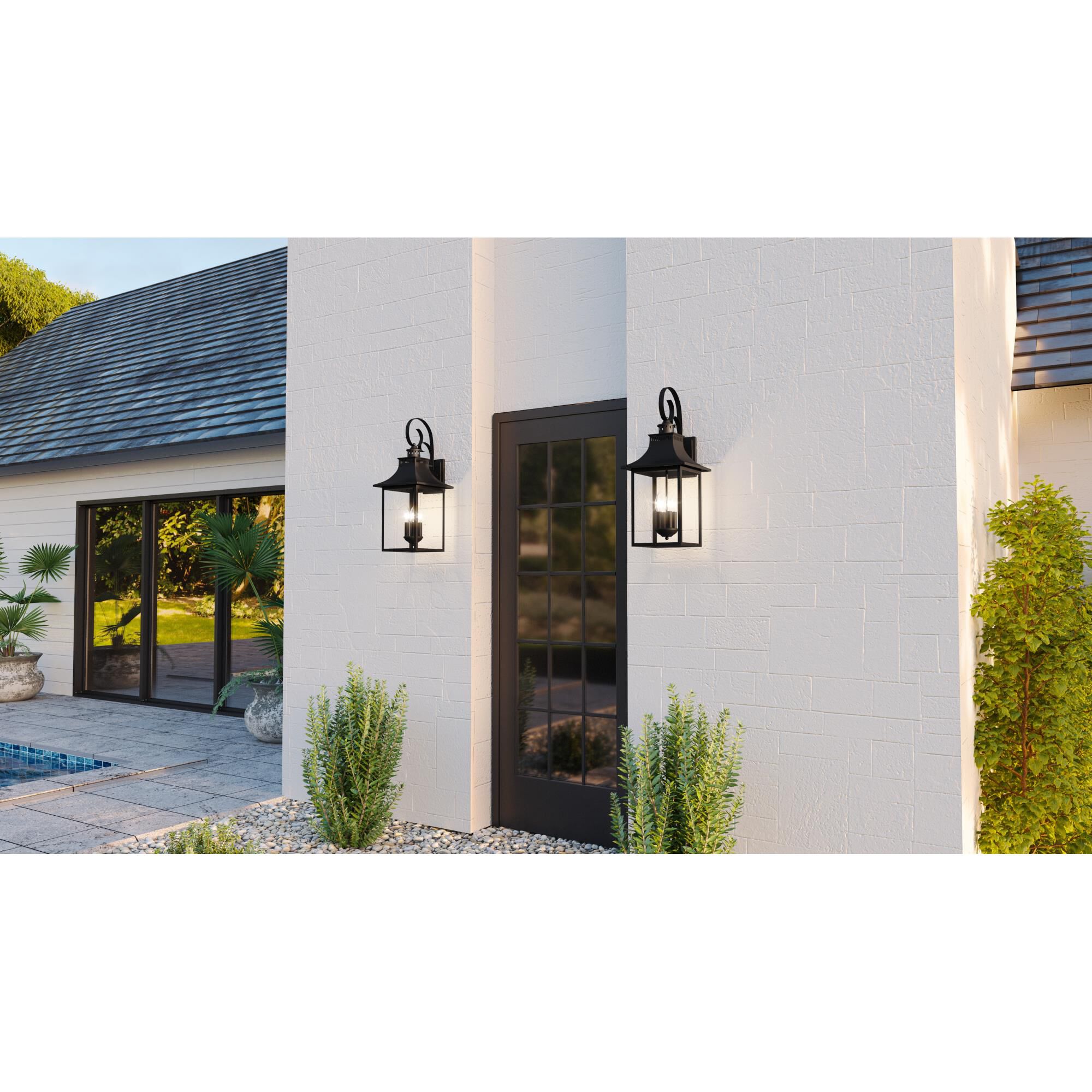 Chancellor 28 Inch Tall 4 Light Outdoor Wall Light by Quoizel