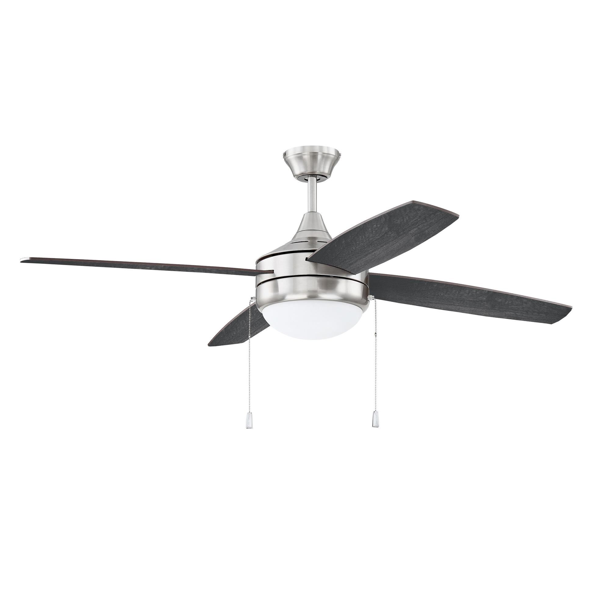 Shown in Brushed Polished Nickel finish and Frost White glass