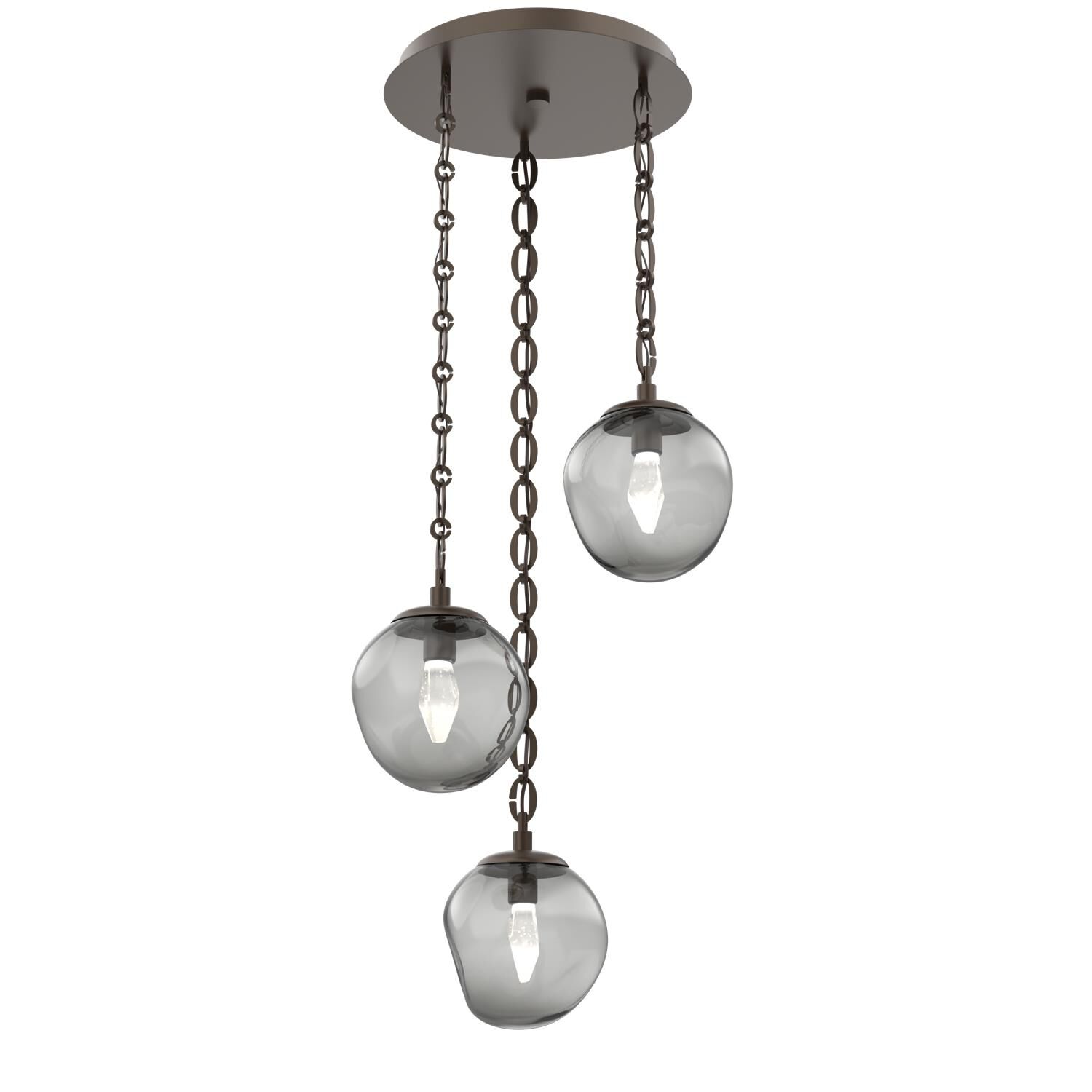 Levi Wilson Aster Led 22 Inch Multi Light Pendant by Hammerton Studio