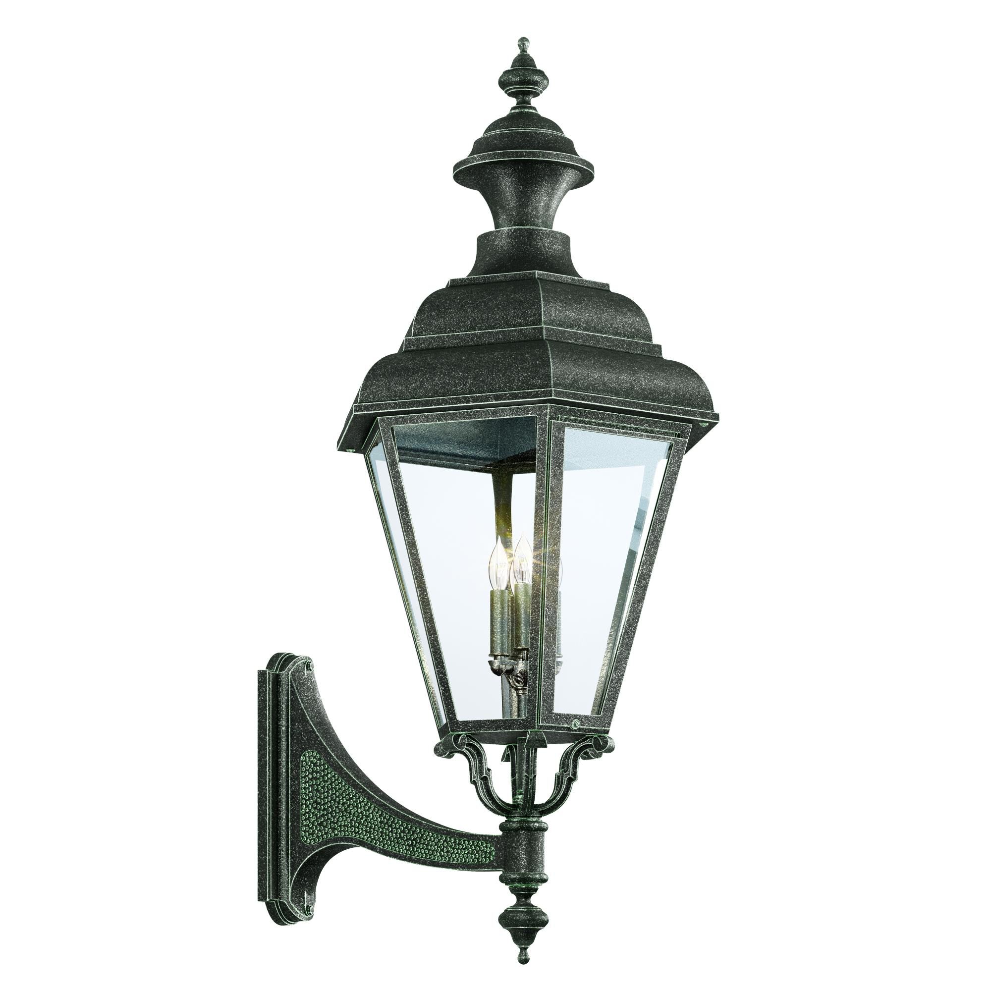 Jamestown 52 Inch Tall 4 Light Outdoor Wall Light by Hanover Lantern