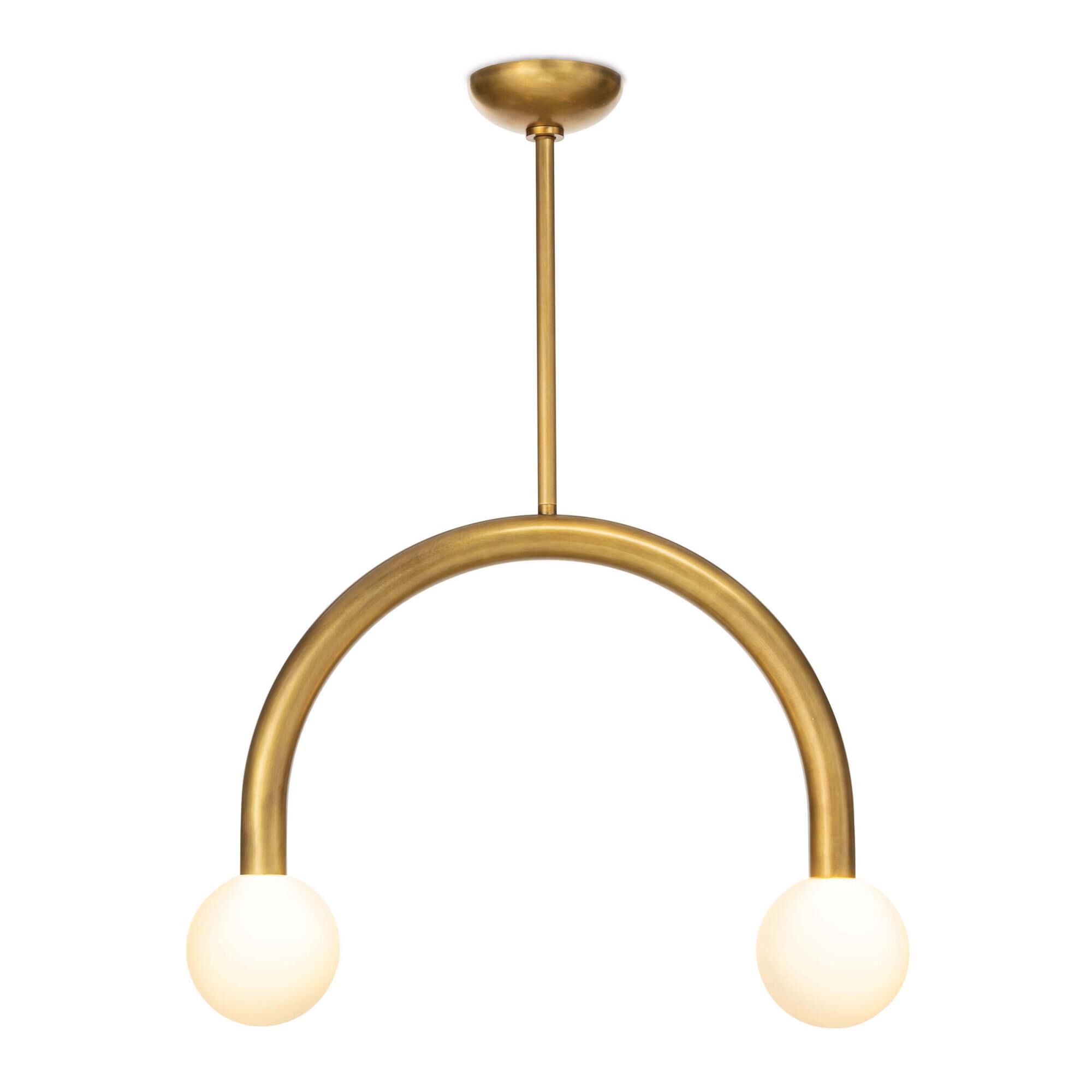 Shown in Natural Brass finish