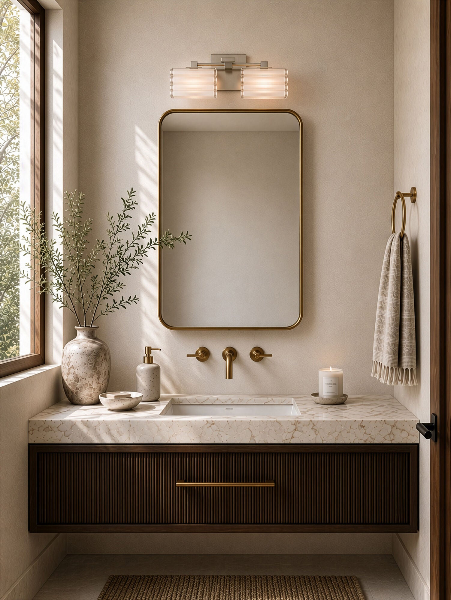 Sardinia 18 Inch Bath Vanity Light,
