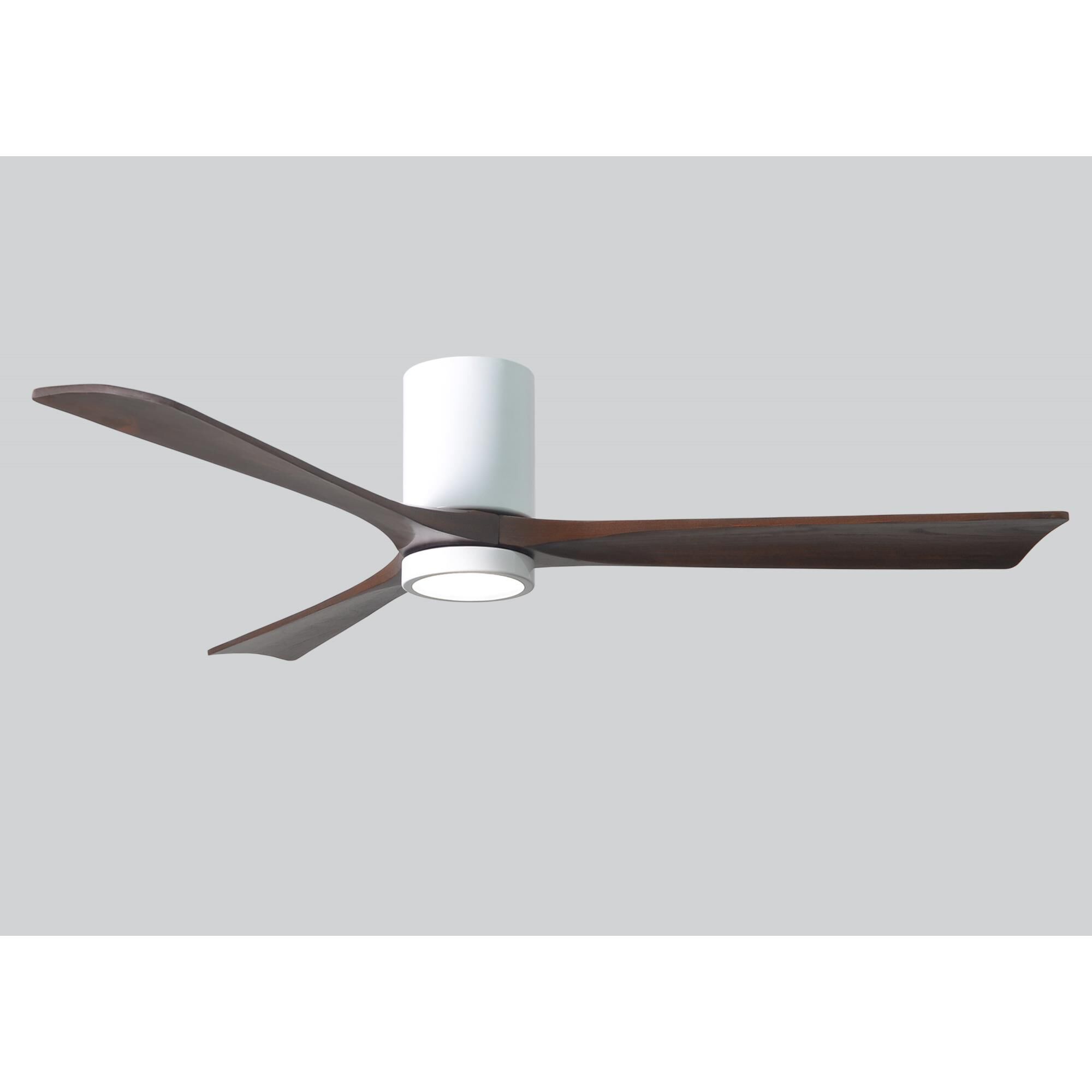 Irene 60 Inch Flush Mount Fan with Light Kit by Matthews Fan Company