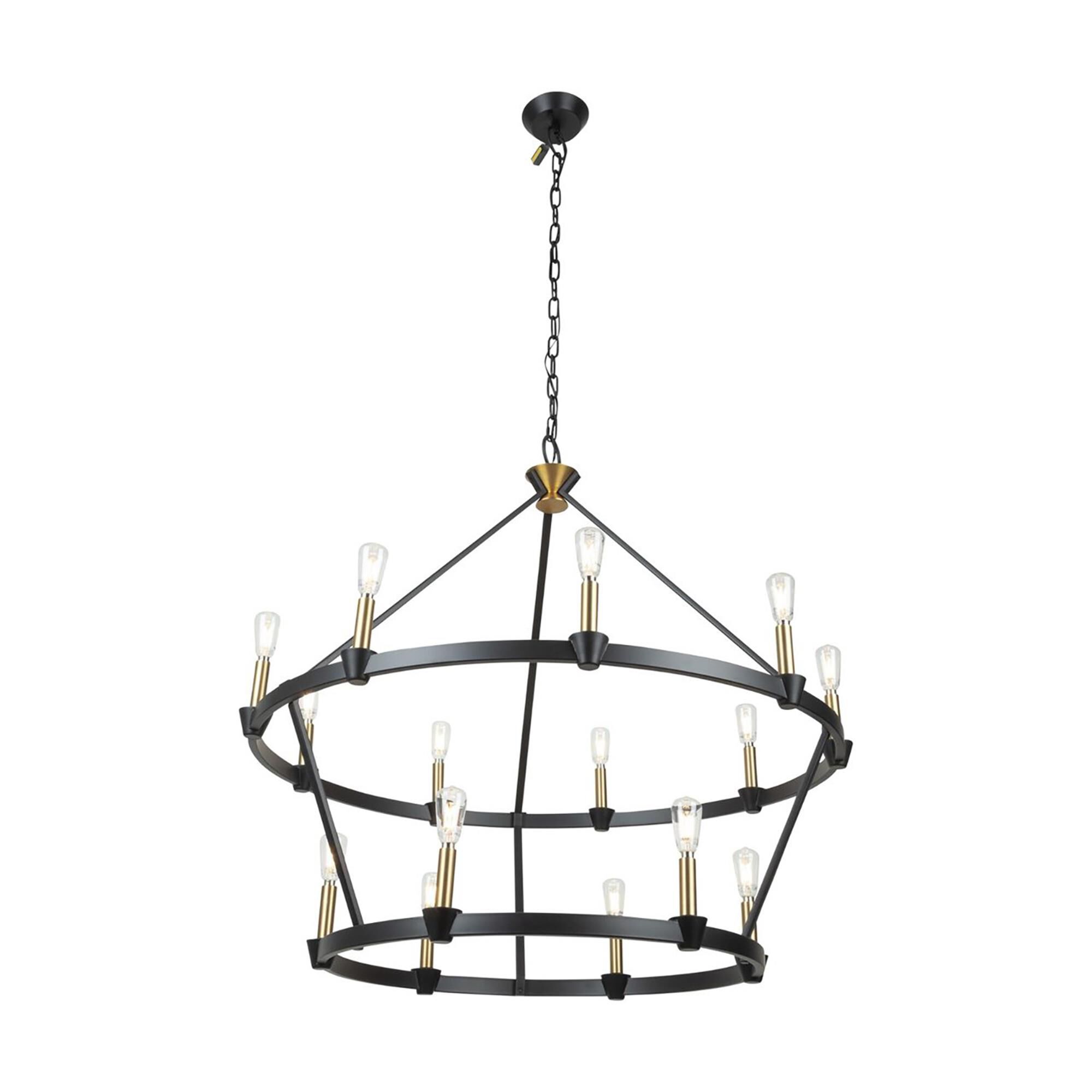 Kevin Kraemer Notting Hill 36 Inch 15 Light Chandelier,