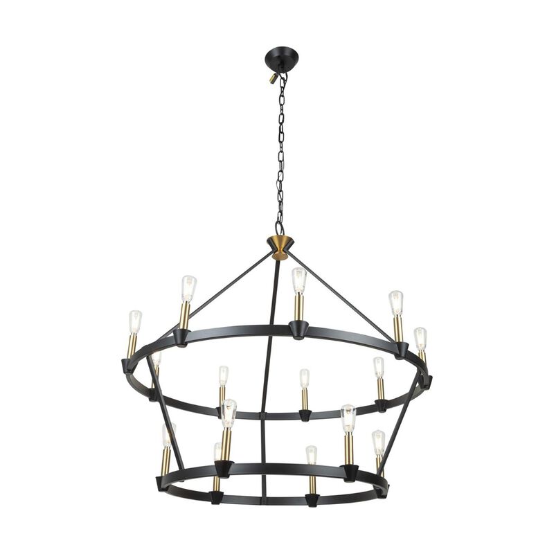 Kevin Kraemer Notting Hill 36 Inch 15 Light Chandelier by Artcraft