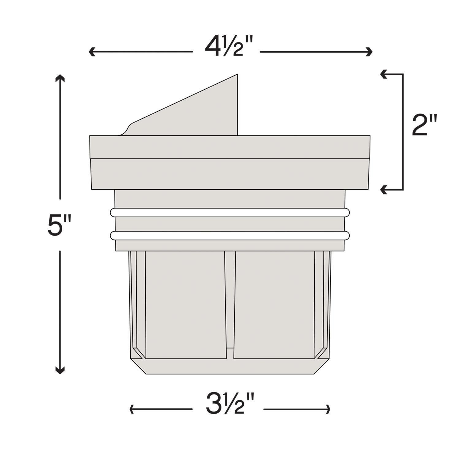 Shown in Matte Bronze finish and Clear Lens glass