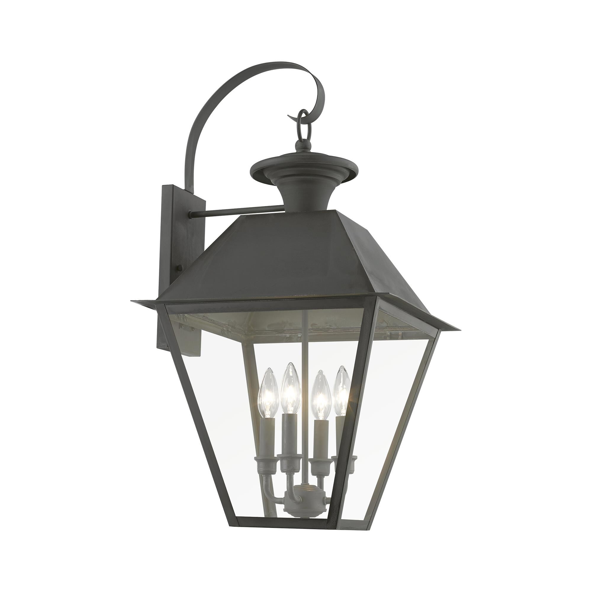 Wentworth 27 Inch Tall 4 Light Outdoor Hanging Lantern by Livex Lighting