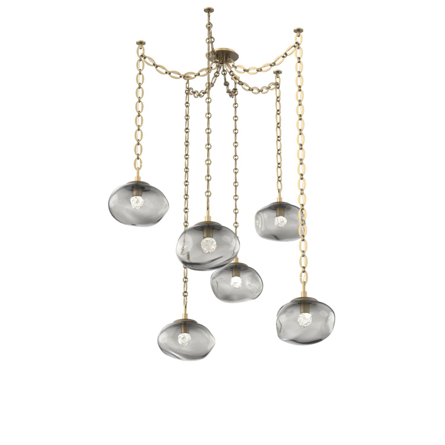 Levi Wilson Nova Multi Light Pendant by Hammerton Studio