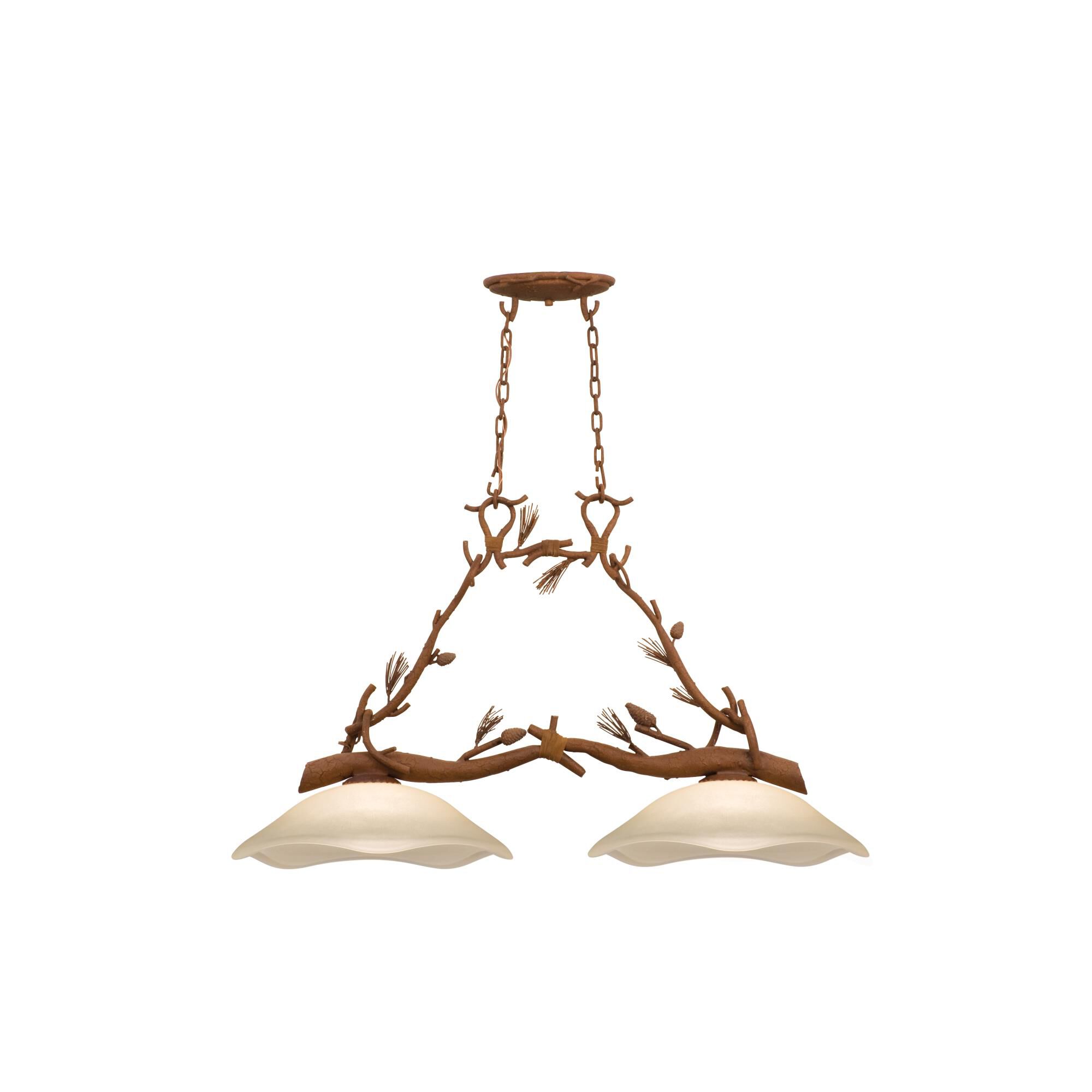 Shown in Ponderosa finish and Wavy Edge Piastra glass