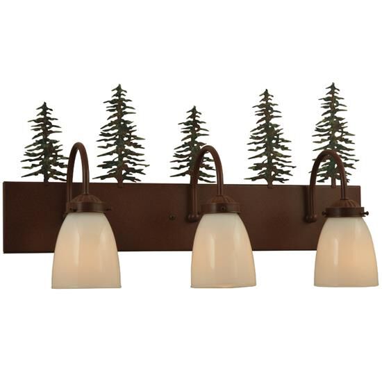 Tall Pines 23 Inch 3 Light Bath Vanity Light by Meyda Lighting