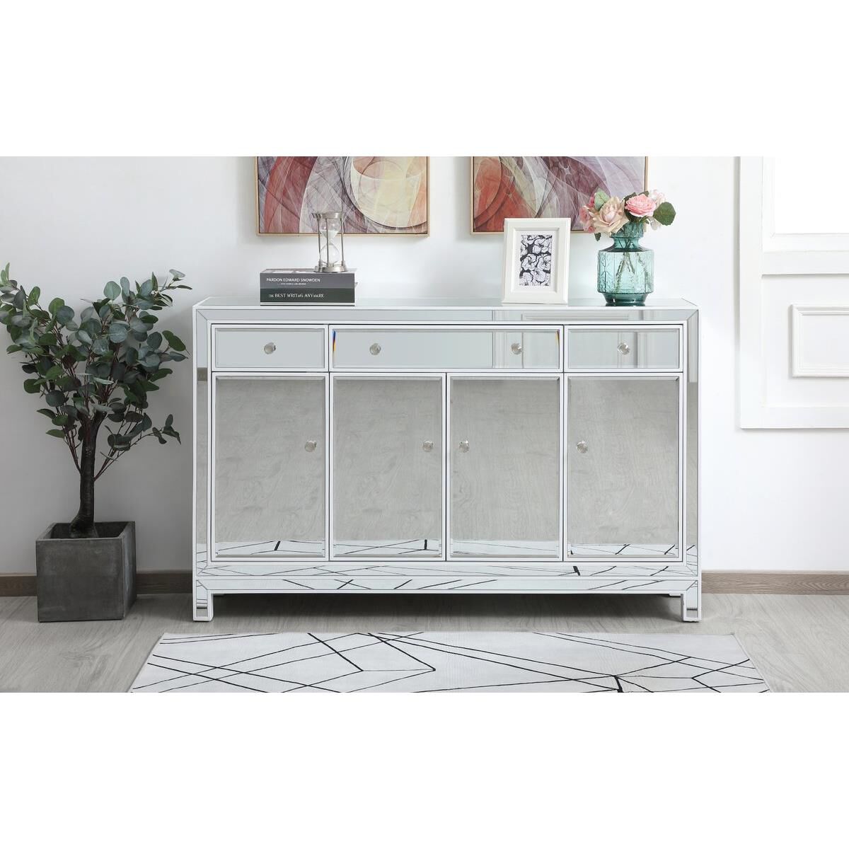 Reflexion Credenza by Elegant Decor