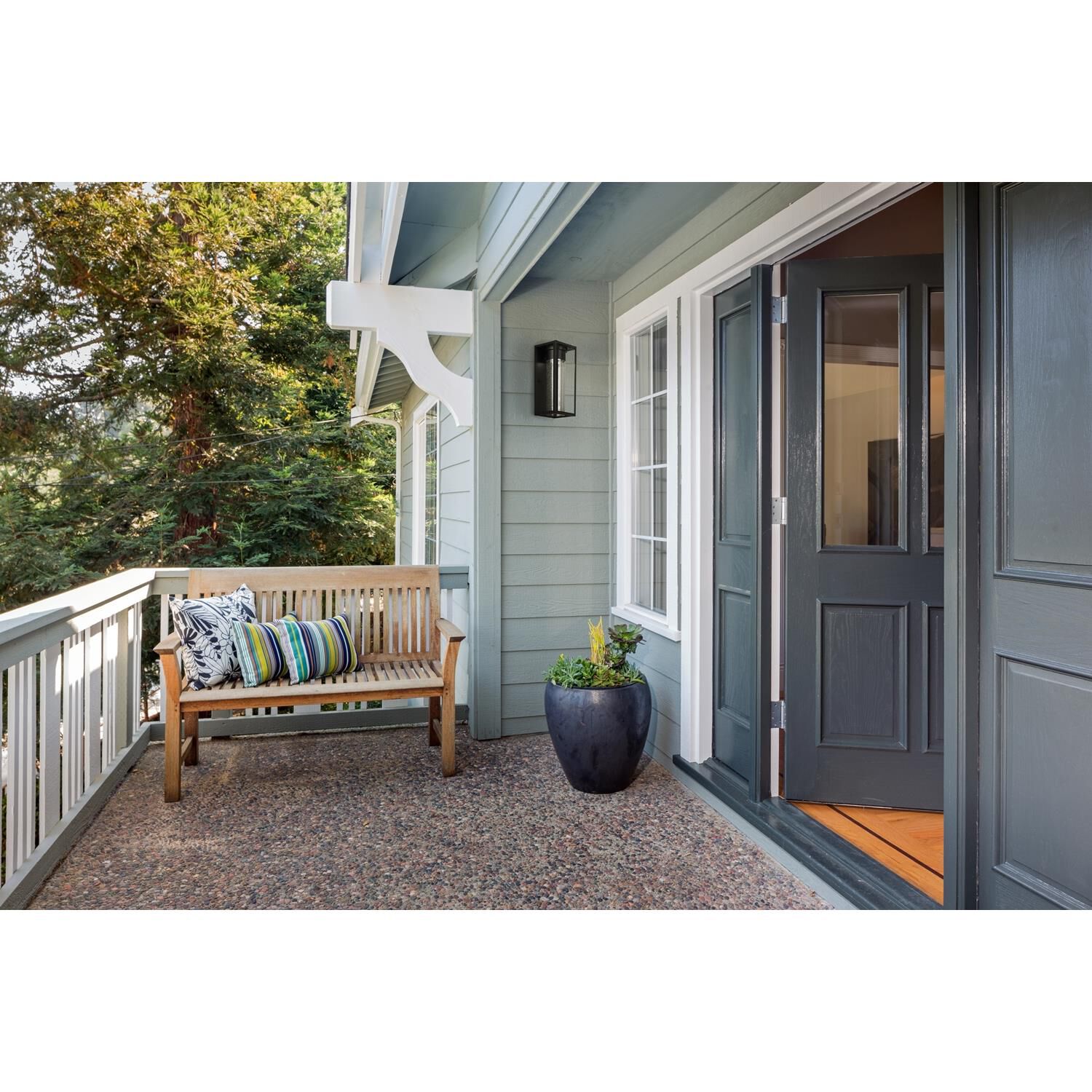 Eglo Lighting Eglo Walker Hill 12 Inch Tall LED Outdoor Wall Light