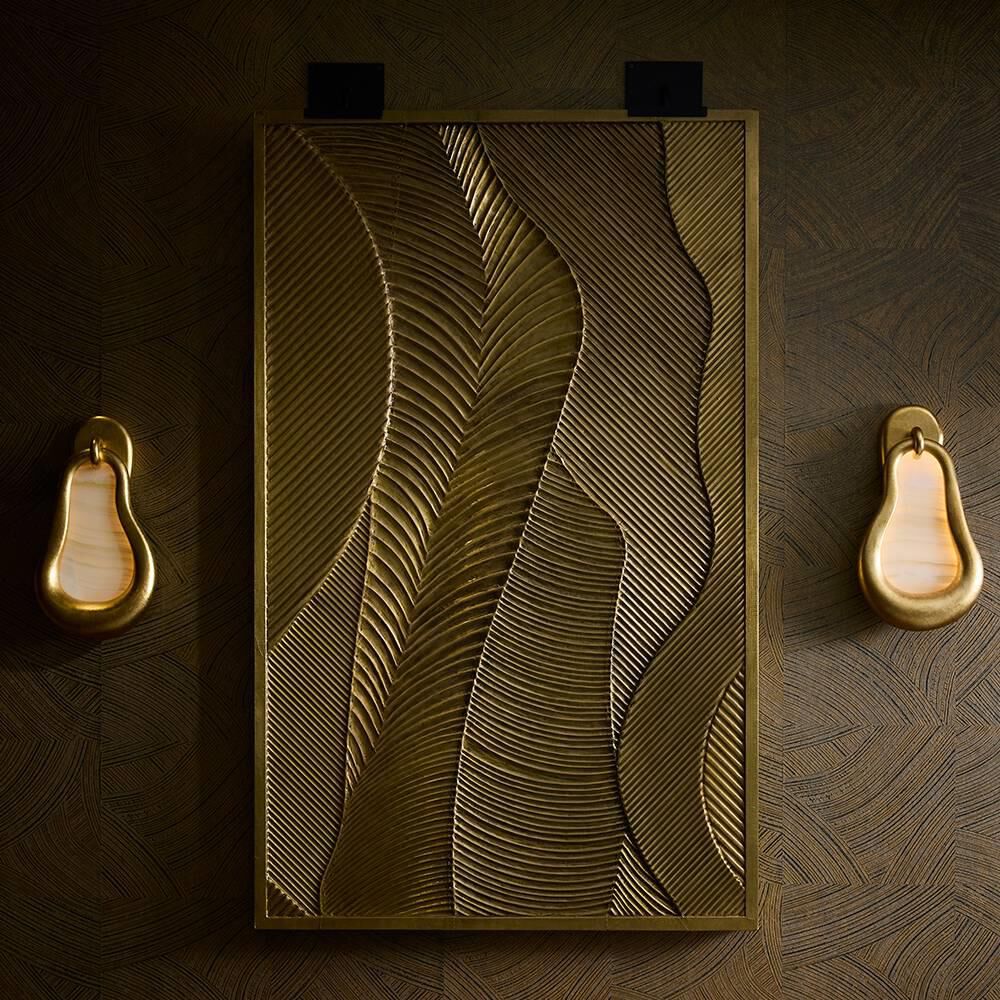 Shown in Antique Brass and Blackened Bronze finish