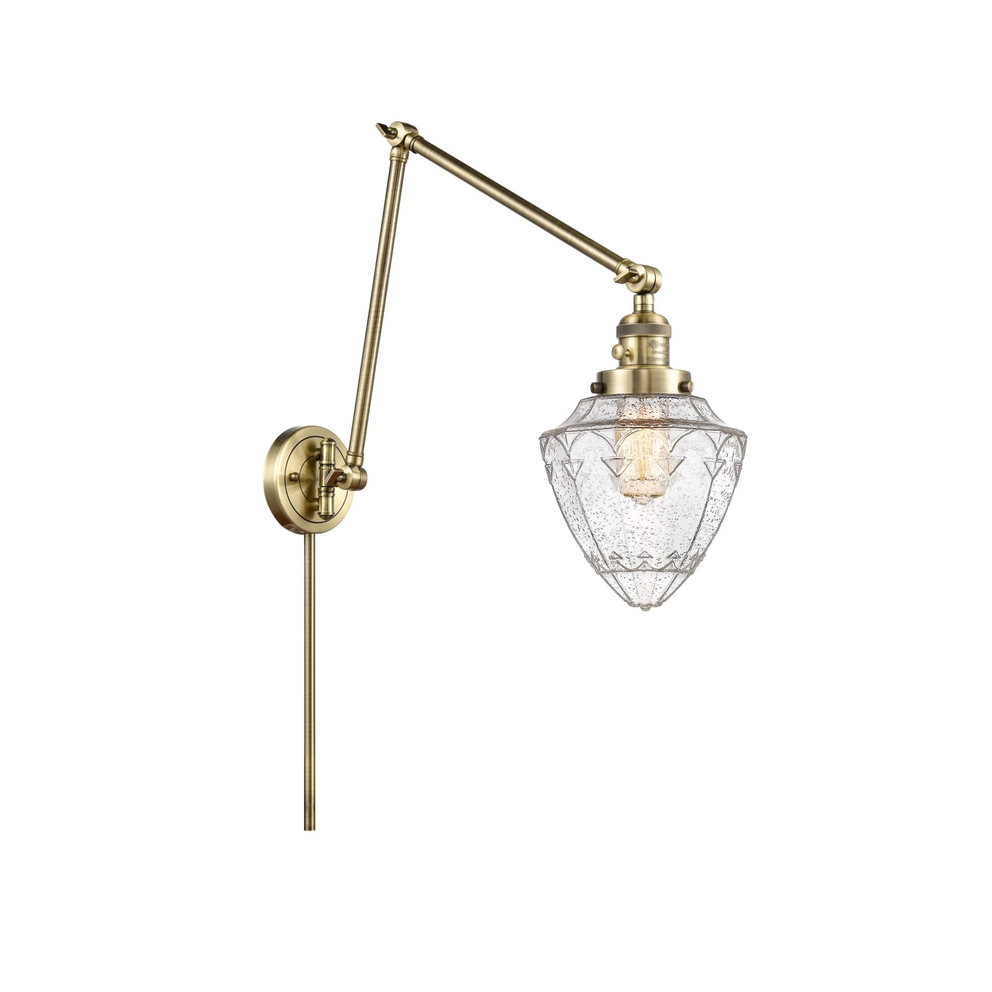 Bruno Marashlian Bullet Wall Swing Lamp by Innovations Lighting