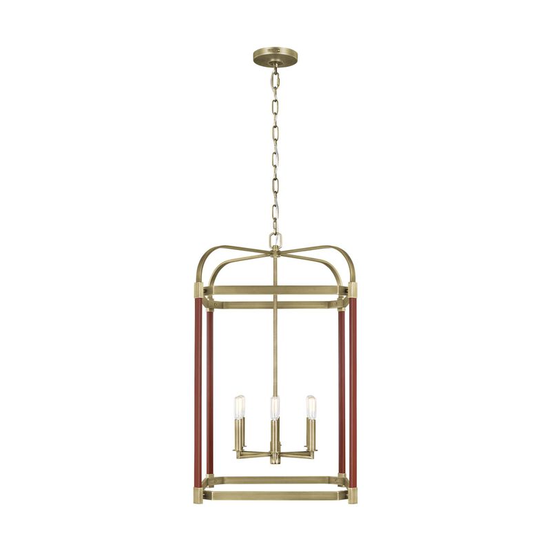 Lauren Ralph Lauren Hadley Medium Lantern Pendant by Visual Comfort Studio