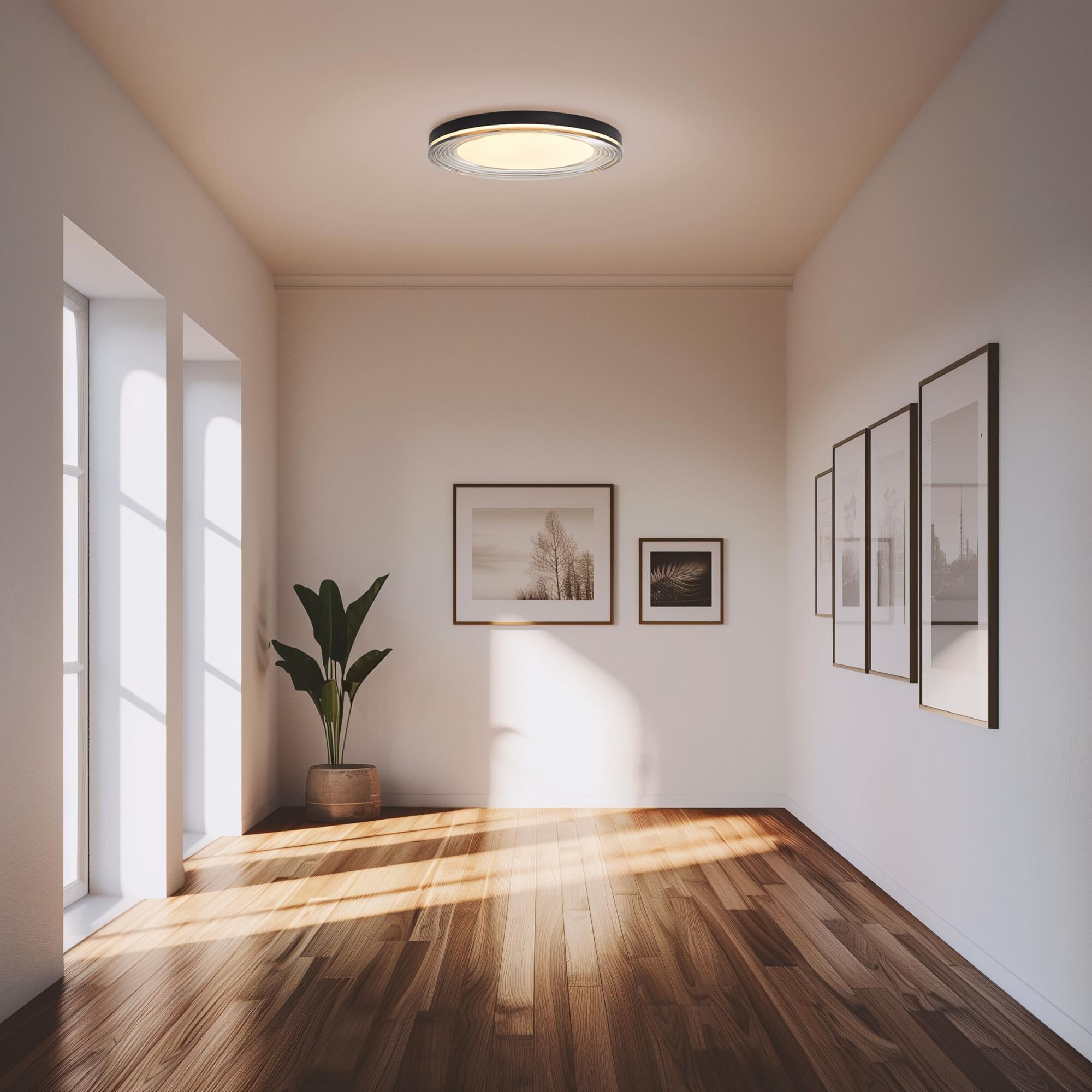 Ondulada 20 Inch Flush Mount by Golden Lighting