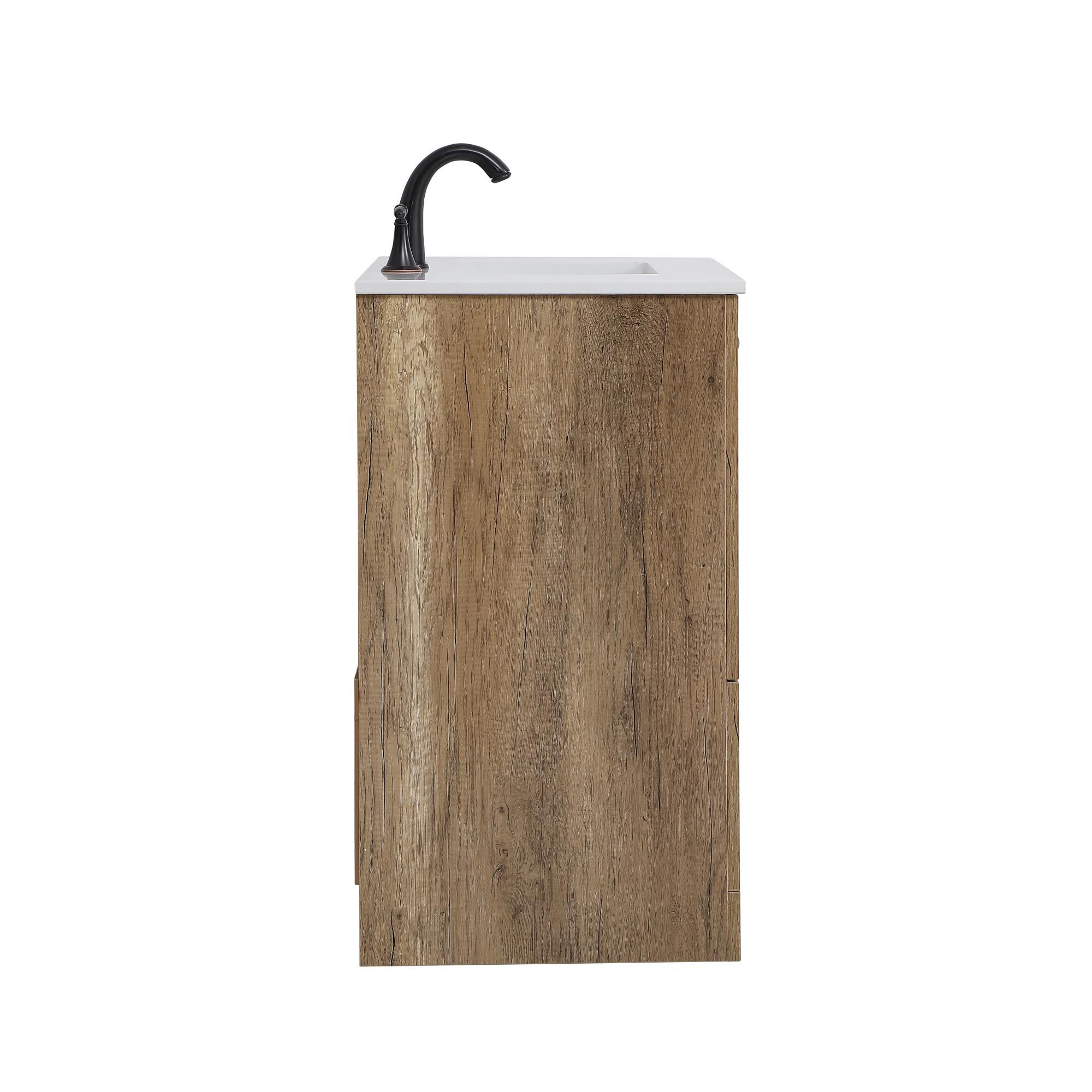 Shown in Natural Oak And Black With Ivory finish