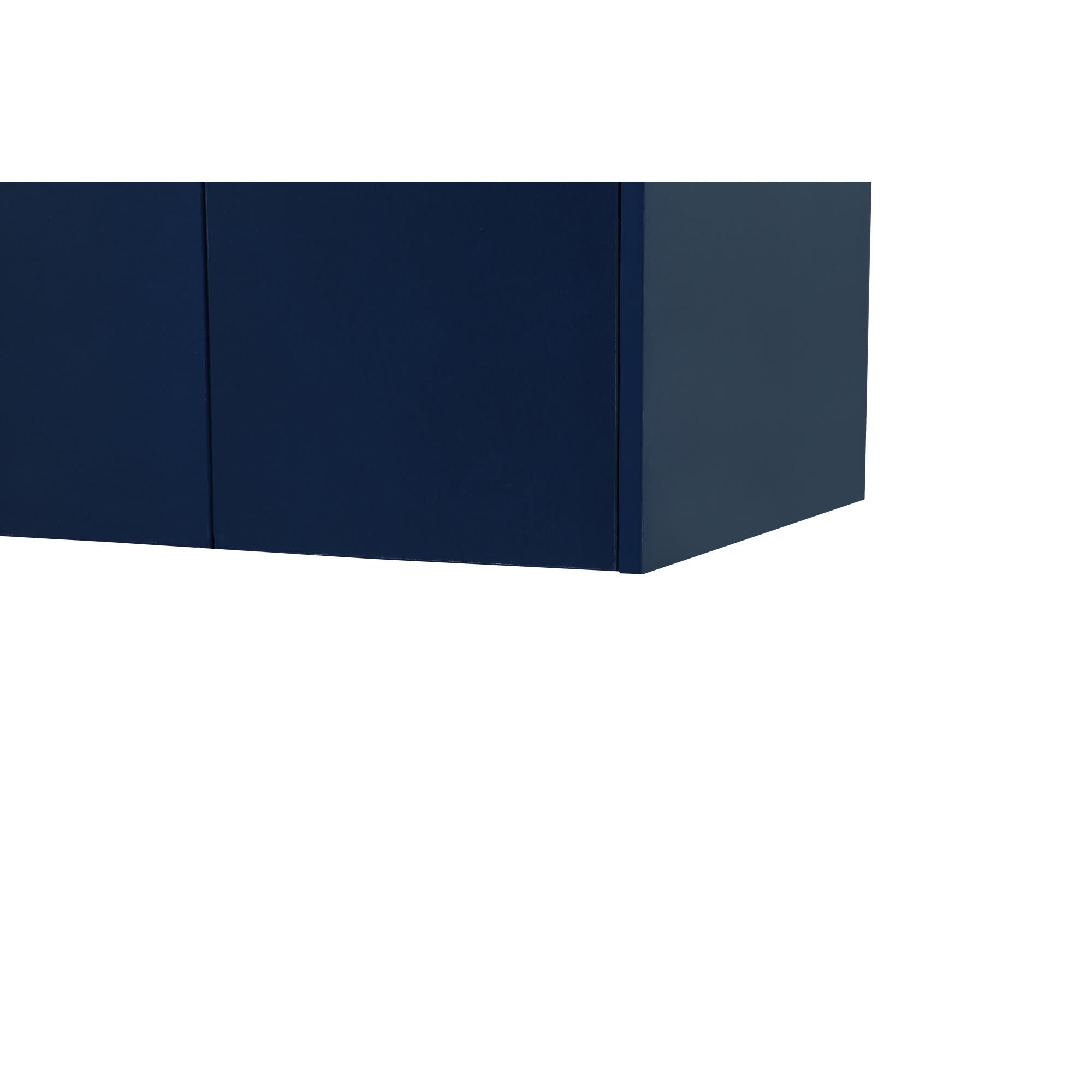 Shown in Blue finish