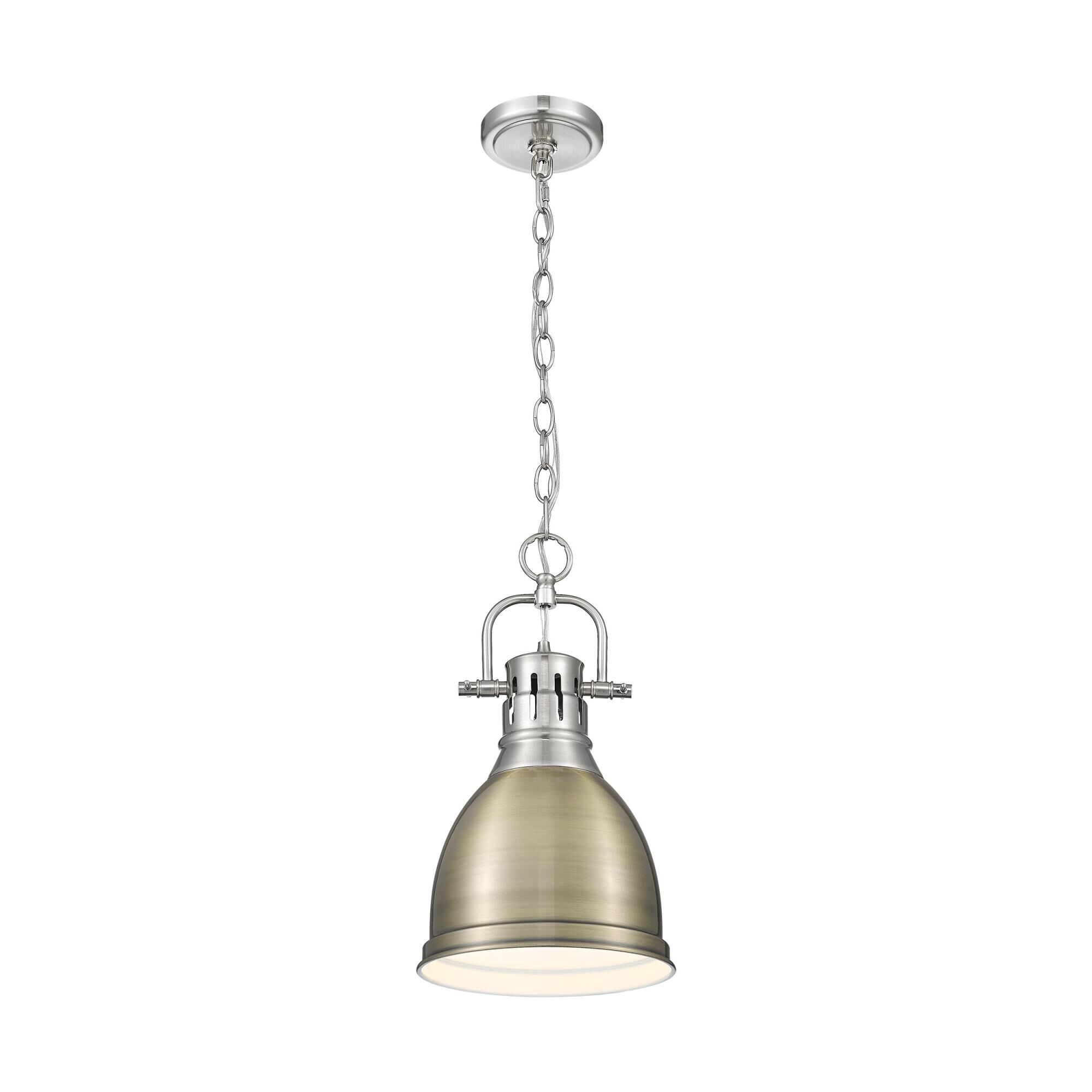 Duncan 8 Inch Mini Pendant by Golden Lighting