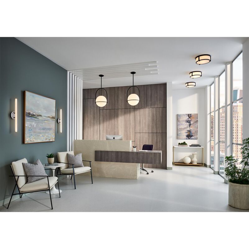 Somerset 11 Inch 1 Light LED Semi Flush Mount by Hinkley Lighting