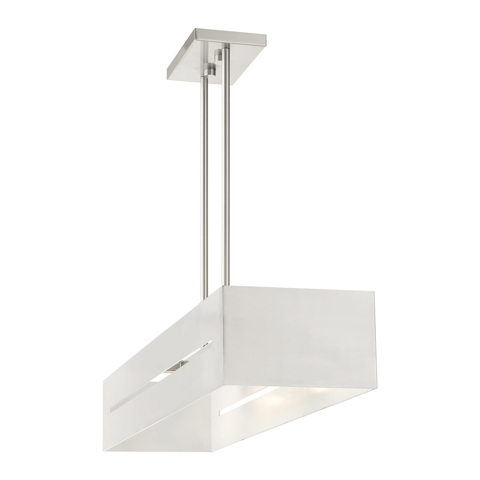 Soma 36 Inch 4 Light Linear Suspension Light by Livex Lighting