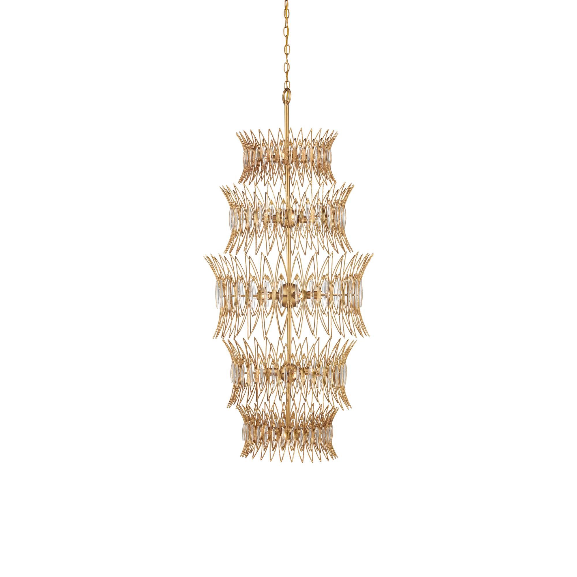 Shown in Clear and Luxor Gold finish