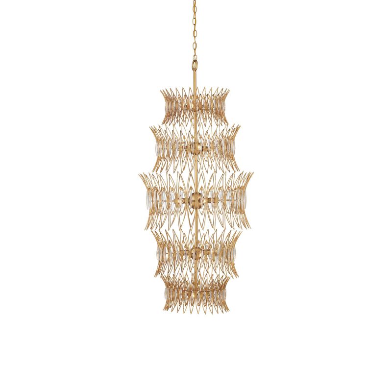 Marquise 24 Inch Chandelier by Currey and Company