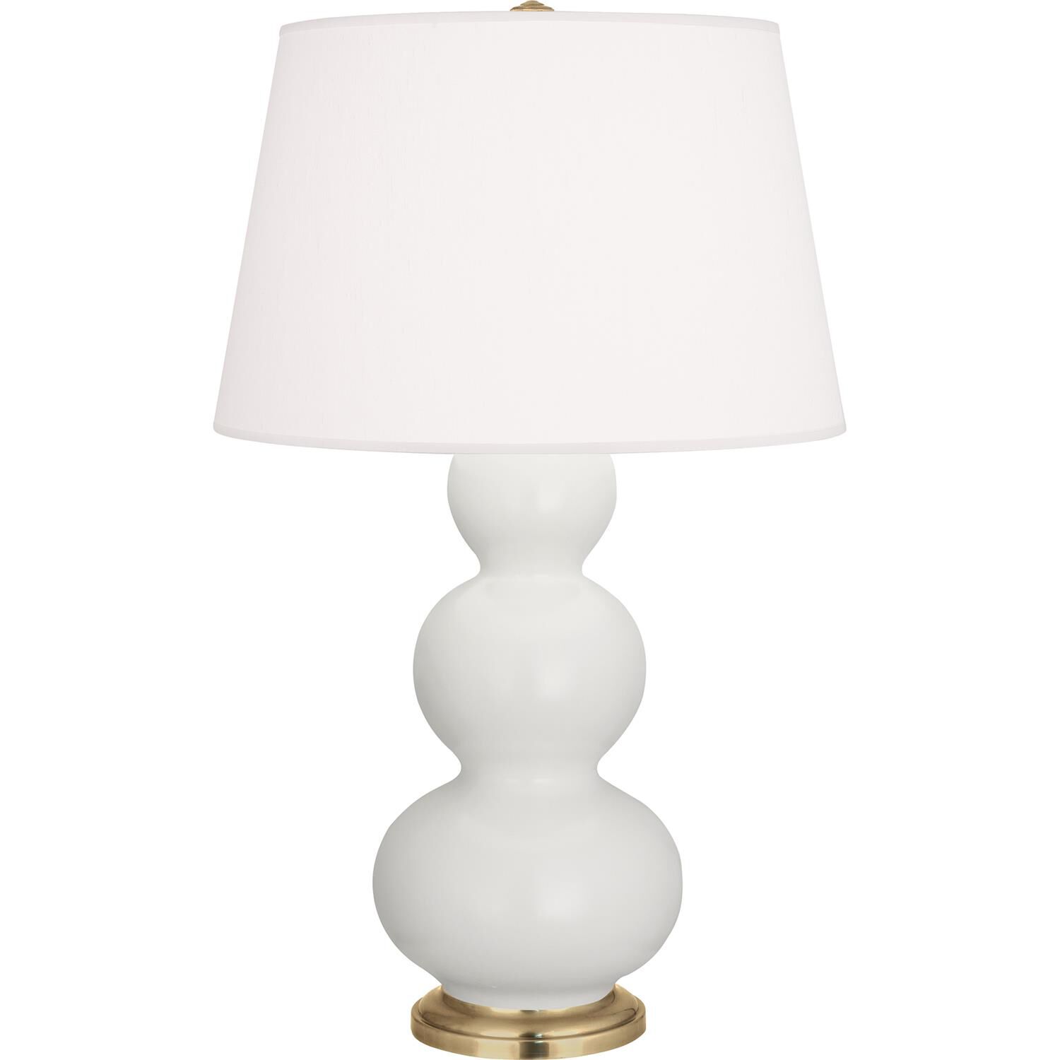 Triple Gourd 33 Inch Table Lamp by Robert Abbey