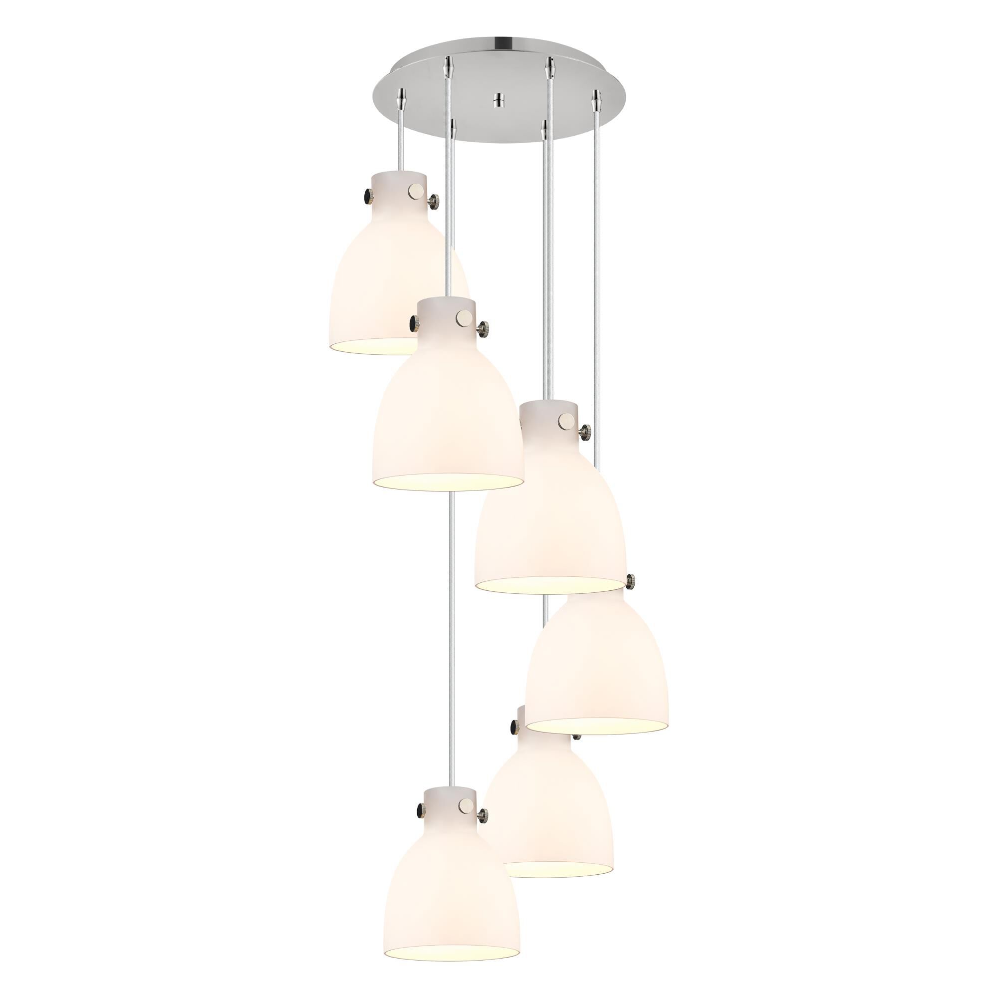 Bruno Marashlian Newton Bell 18 Inch 6 Light Multi Light Pendant by Innovations Lighting