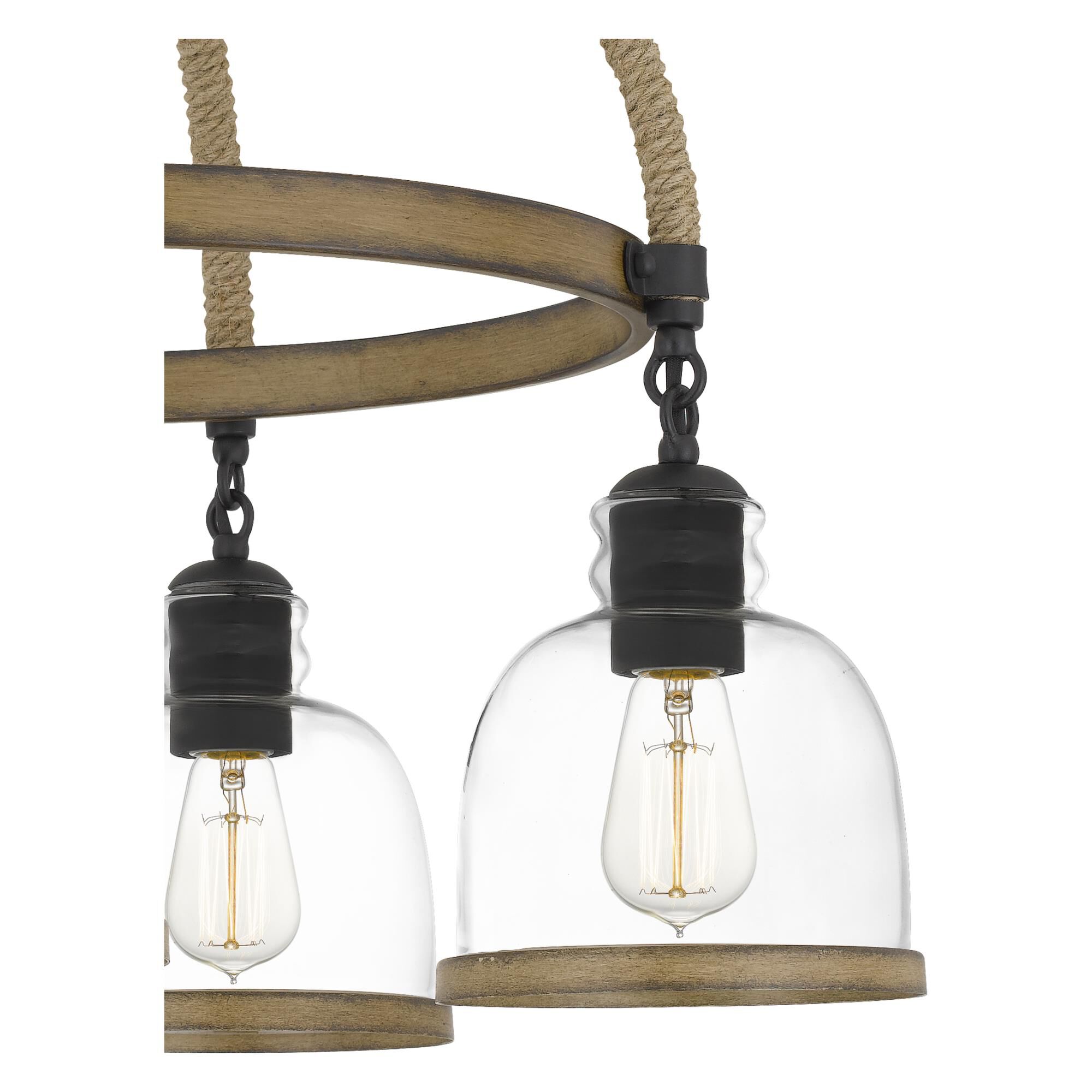 Wagner 26 Inch 4 Light Chandelier by Quoizel