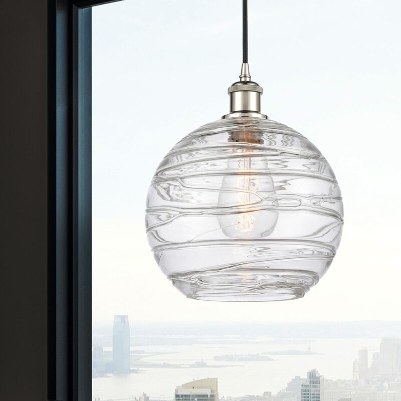 Bruno Marashlian Athens Deco Swirl 10 Inch Mini Pendant by Innovations Lighting
