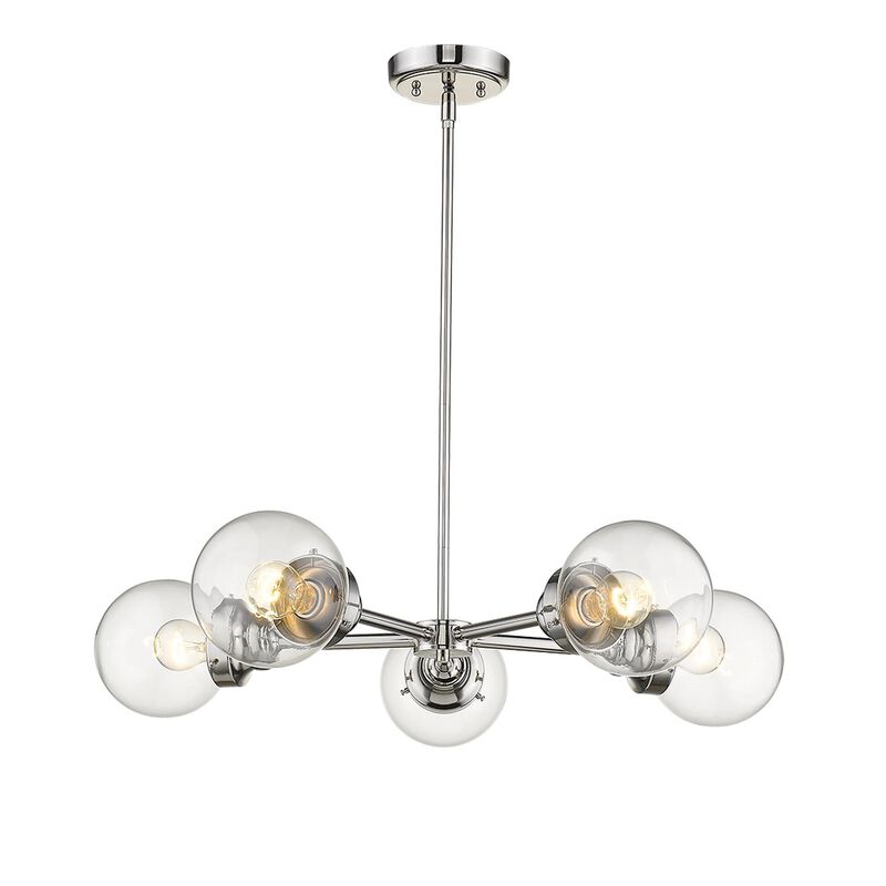 Portsmith 30 Inch 5 Light Chandelier by Acclaim Lighting